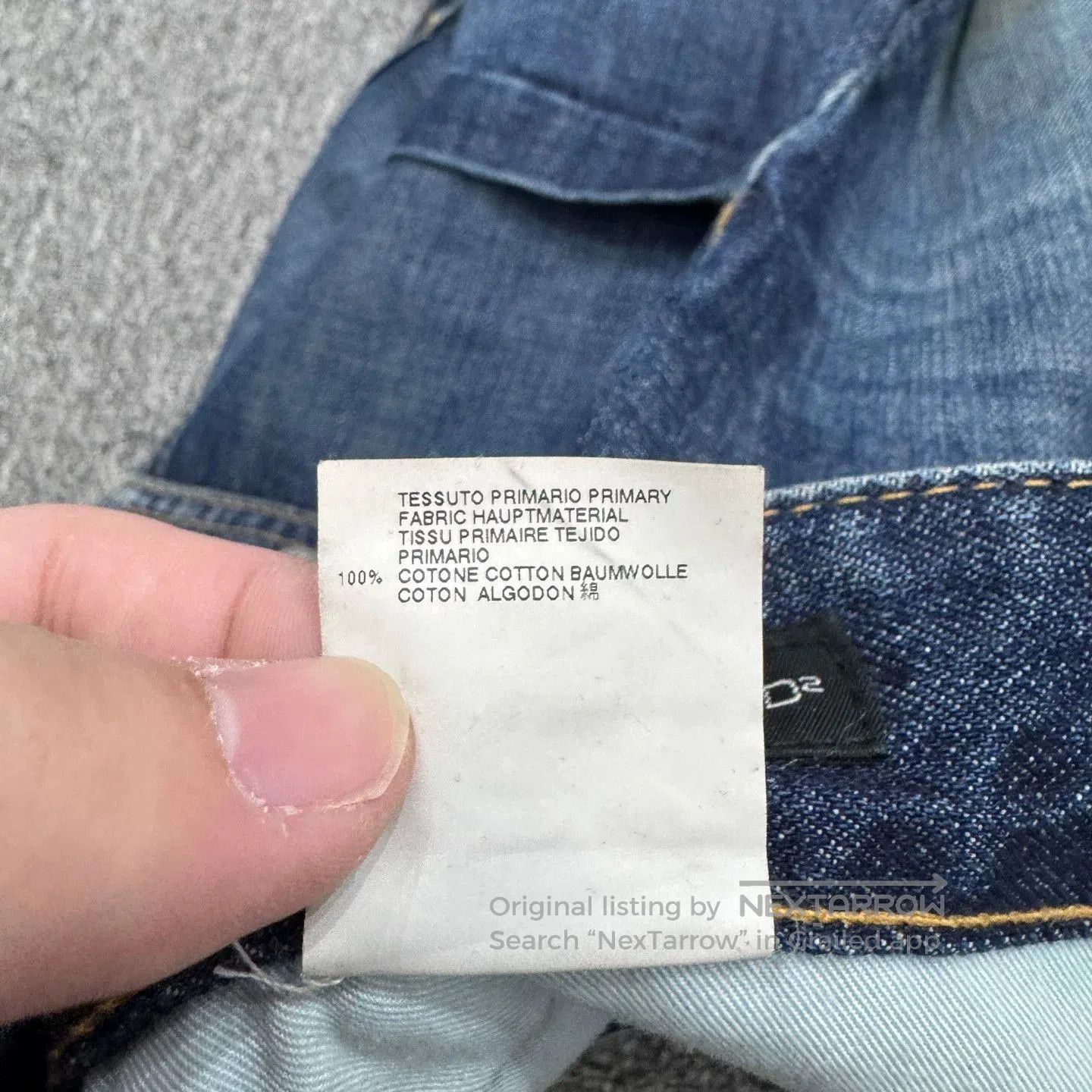 Dsquared2 DSQUARED2 Distressed Denim Jeans. Size US 34 / EU 50 - 4 Thumbnail