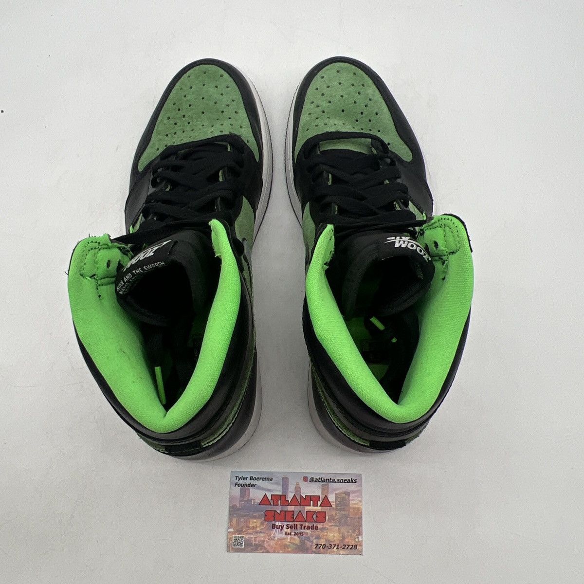 Jordan Brand Air Jordan 1 high zen green Size US 9.5 / EU 42-43 - 6 Thumbnail