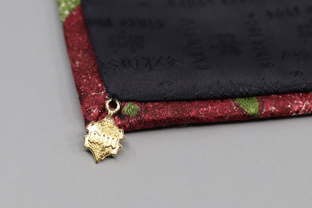 Other Vintage ALPI Silk Tie – Abstract Pattern with Metal Charm Size ONE SIZE - 5 Thumbnail