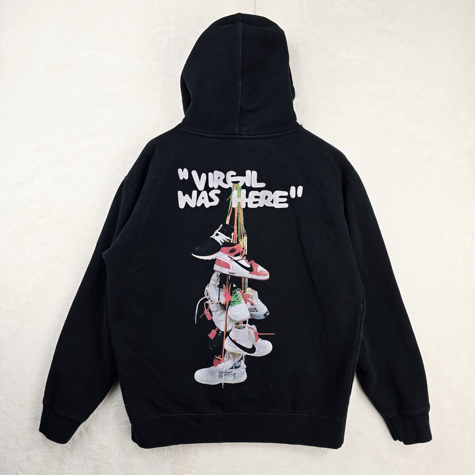 Other Miracles Club Virgil Was Here Hoodie Mens Medium Black Size US M / EU 48-50 / 2 - 7 Thumbnail