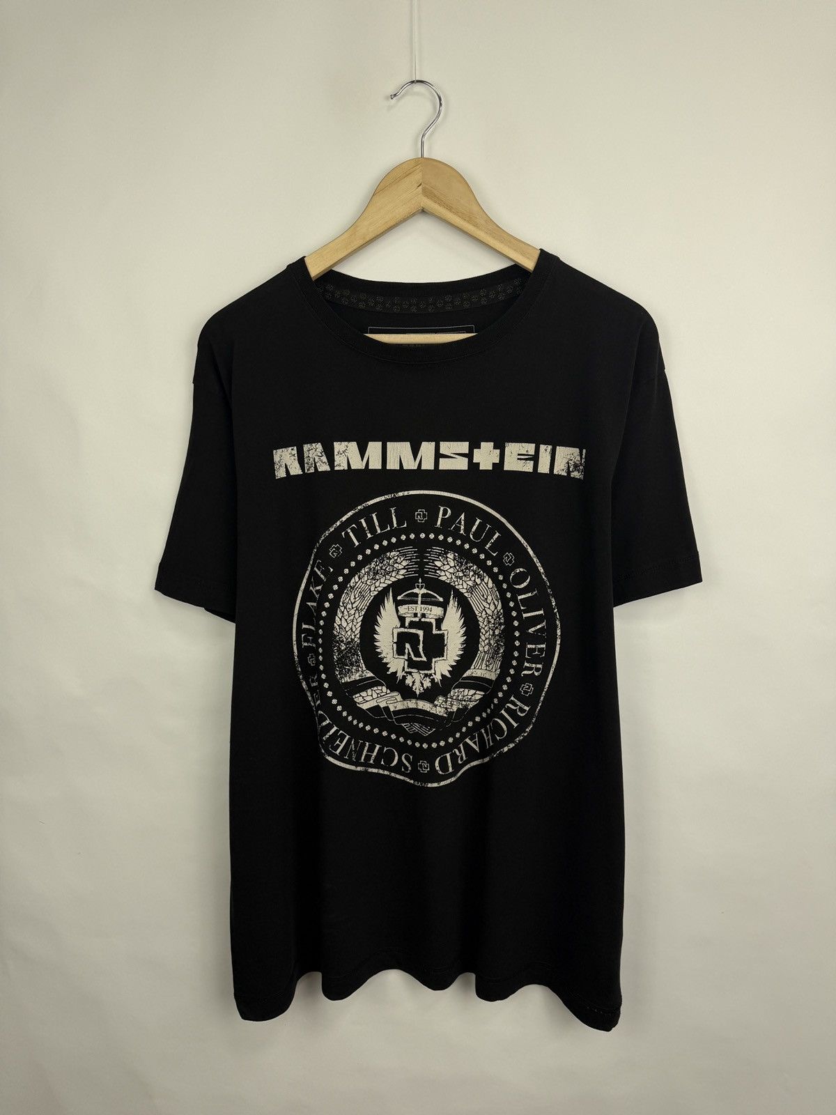 Band Tees 🇩🇪 Vintage Y2K Rammstein Till Lindemann Official Band T-Shirt Size US XL / EU 56 / 4 - 2 Thumbnail