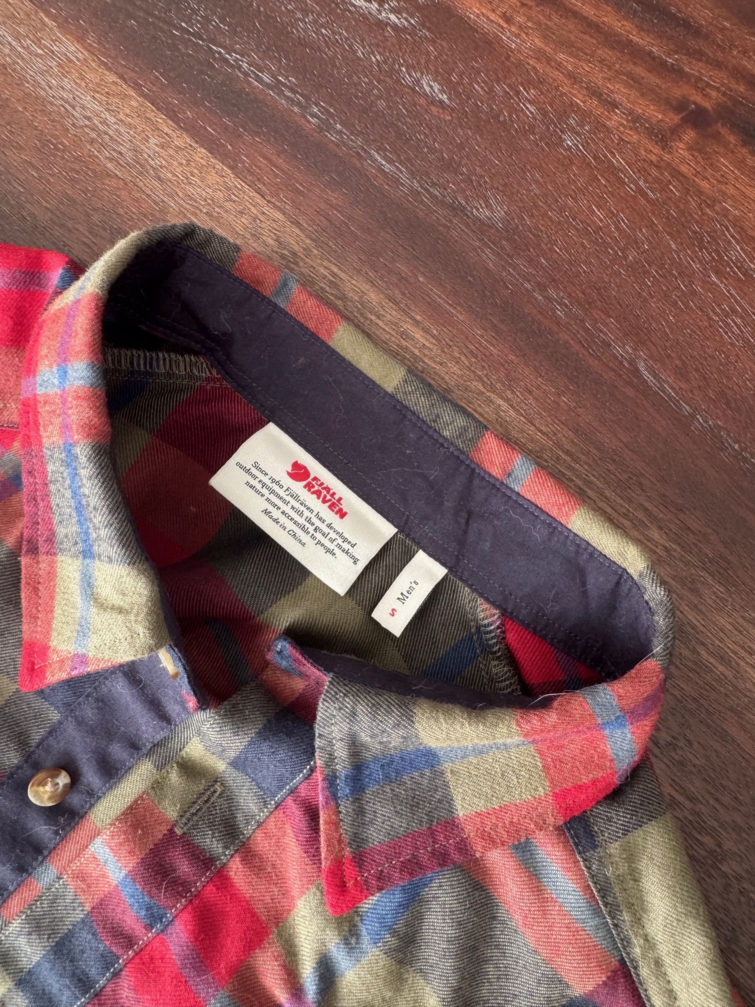 Fjallraven Fjallraven Fjallglim Shirt Deep Red M Medium Size US S / EU 44-46 / 1 - 3 Thumbnail