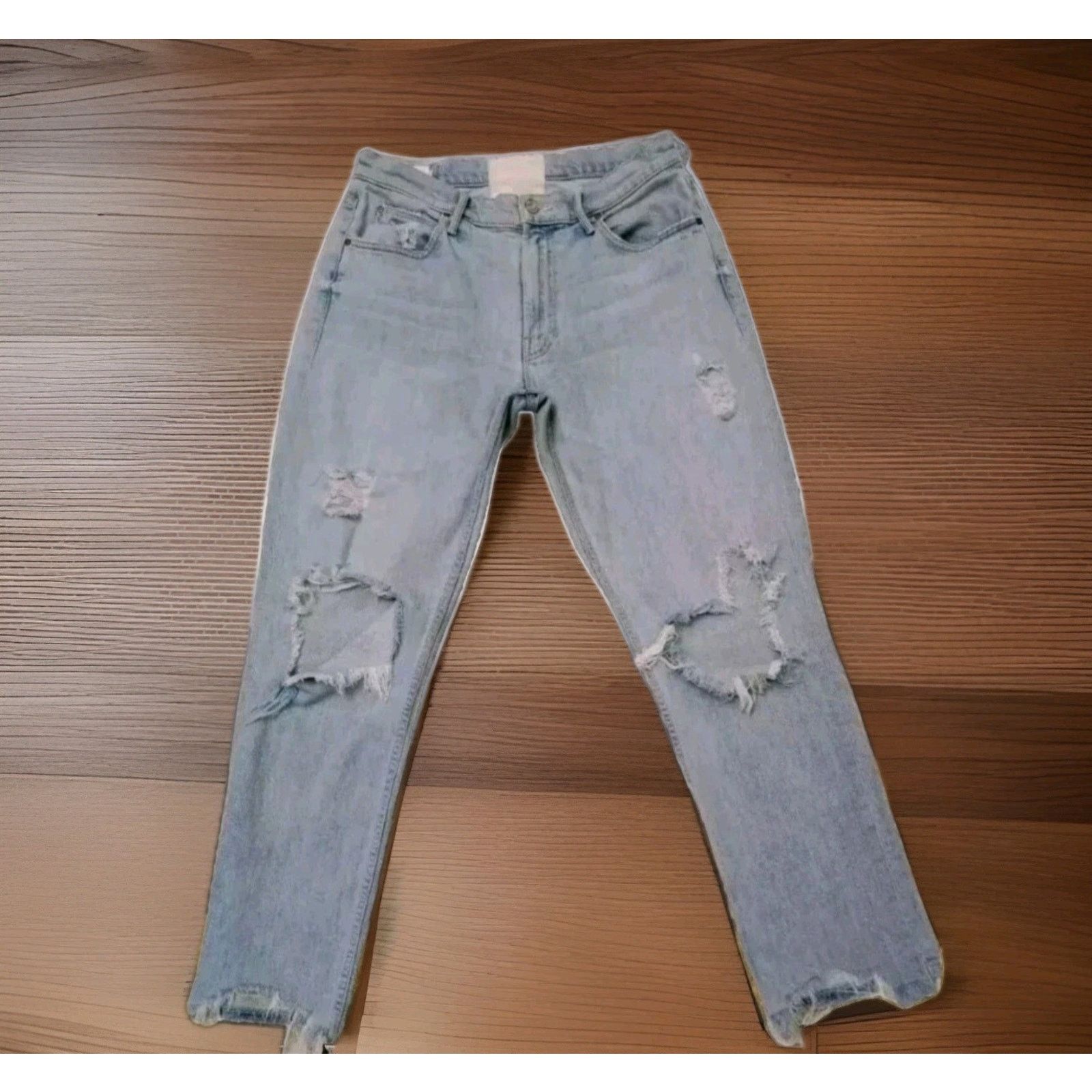 MOTHER Mother Superior The Flirt Ankle Fray In Thanks For Nothin Size 28" / US 6 / IT 42 - 1 Thumbnail