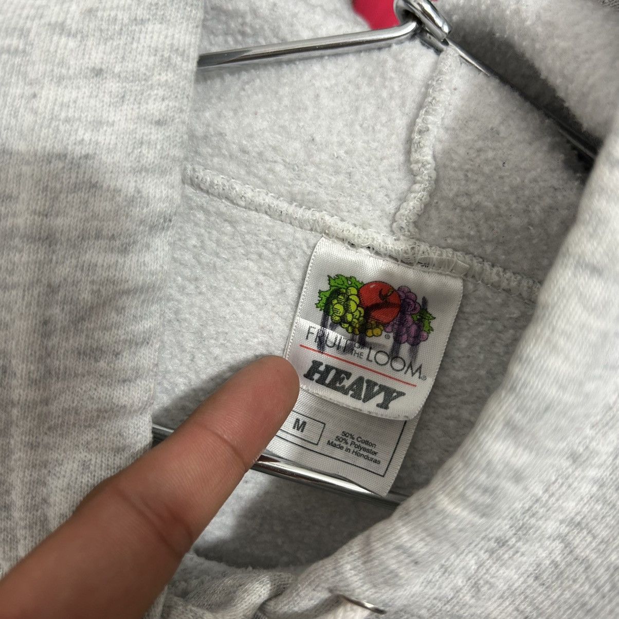 Fruit Of The Loom FRUIT OF THE LOOM HOODIE VINTAGE 90’s GRAY Size US M / EU 48-50 / 2 - 6 Thumbnail