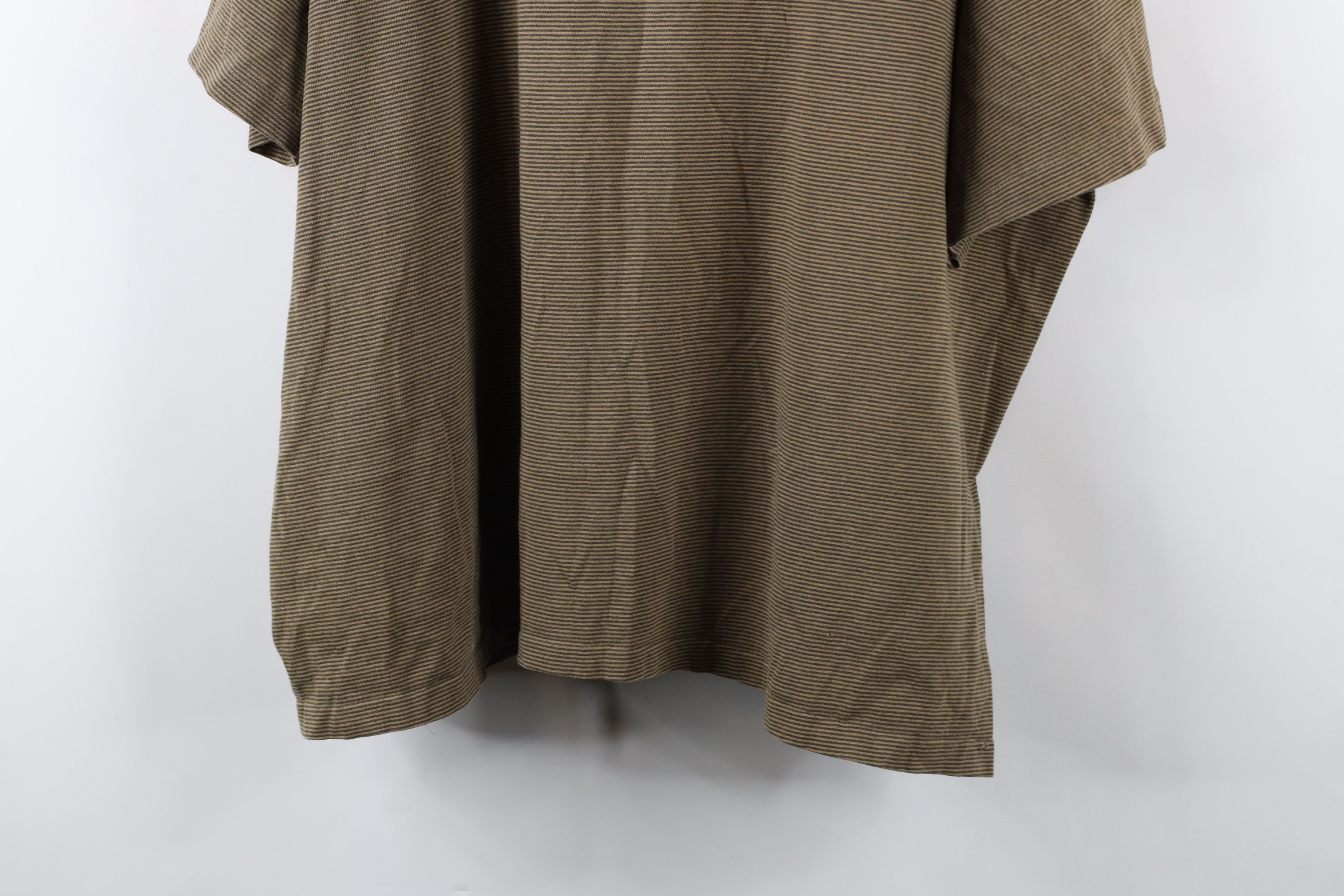 UNIONBAY × Vintage Vintage 90s Unionbay Striped Baggy Fit Short Sleeve T-Shirt Size US XXL / EU 58 / 5 - 3 Thumbnail