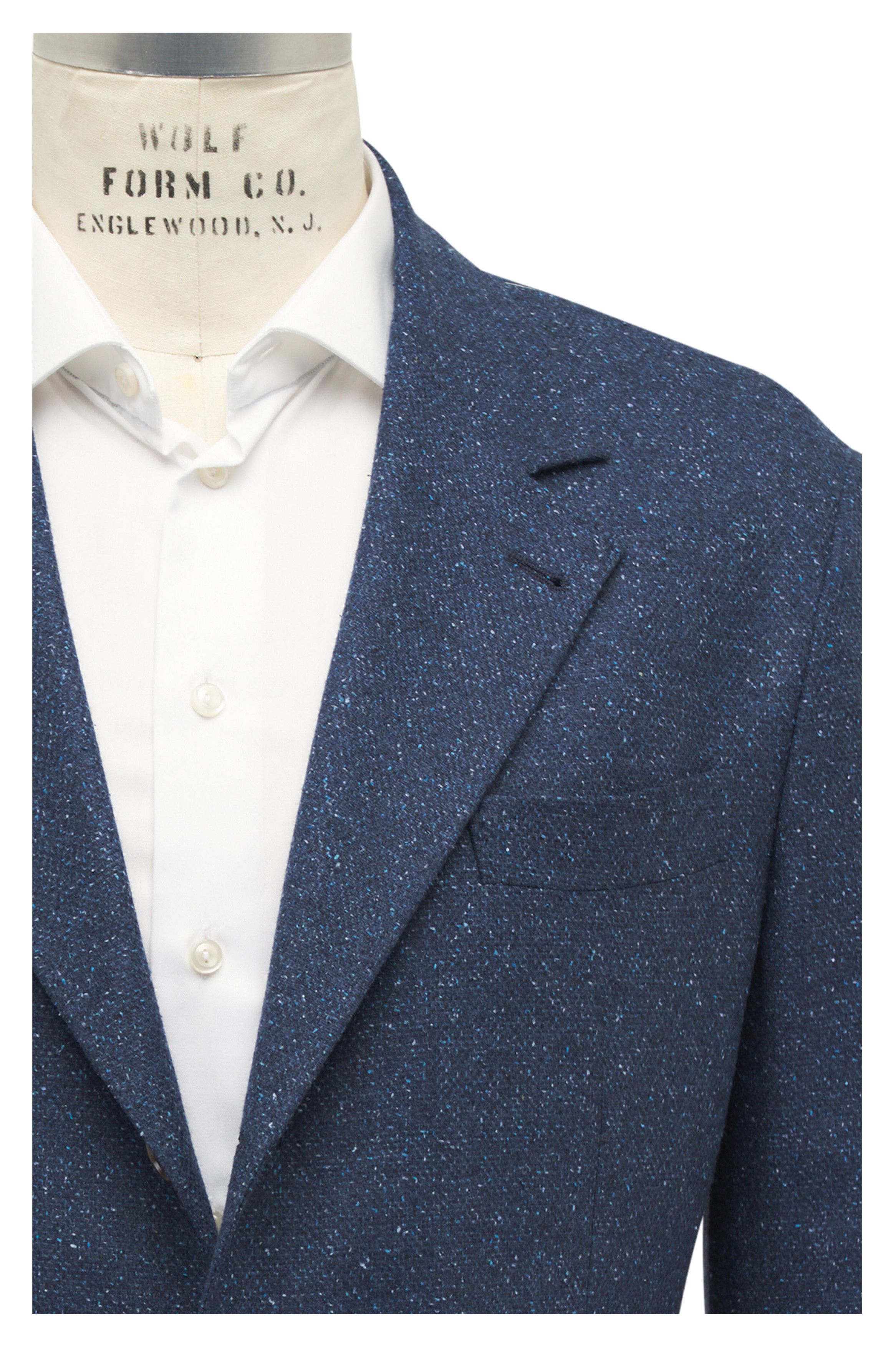 Brunello Cucinelli o1mtch0225 Donegal Leisure Suit in Blue Size 44L - 2 Thumbnail