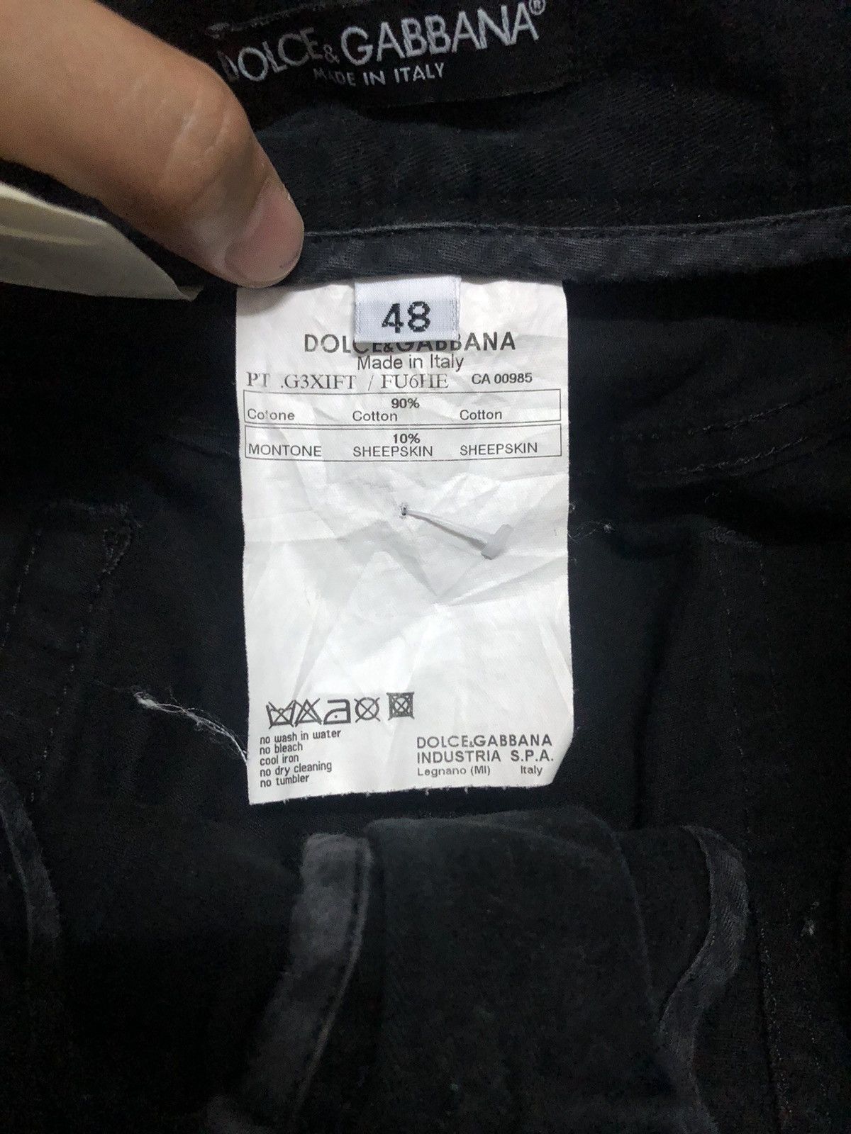 Designer × Dolce & Gabbana × Japanese Brand Denim Pant Dolce & Gabbana Size US 34 / EU 50 - 10 Thumbnail