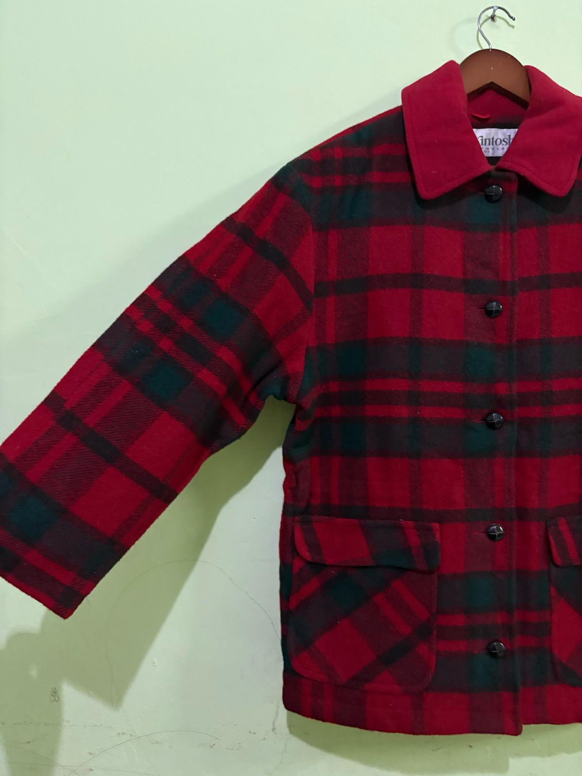 Mackintosh Mackintosh Wool Jacket Tartan Design Size US L / EU 52-54 / 3 - 2 Thumbnail