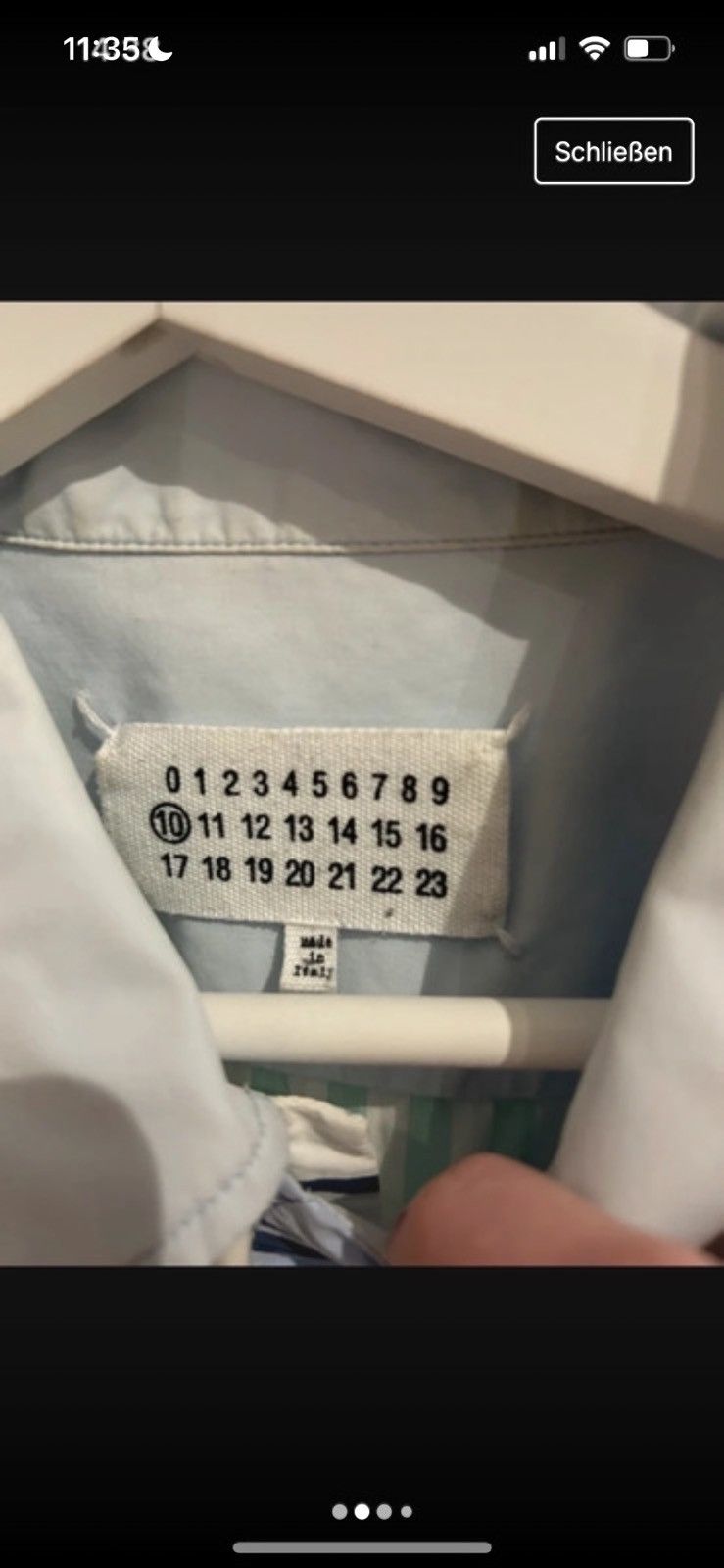 Maison Margiela Margiela Short sleeve shirt Size US S / EU 44-46 / 1 - 2 Thumbnail
