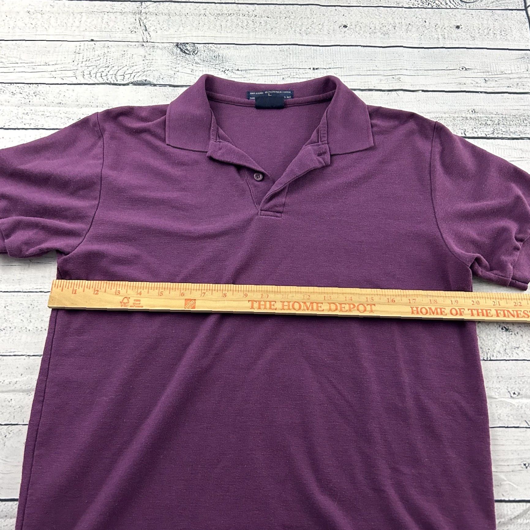 Levi's VINTAGE Levi's Short Sleeve Polo Shirt Men L Purple Levi's Shirt Mens L Purple Polo Short Sleeve Vintage Size US L / EU 52-54 / 3 - 4 Thumbnail