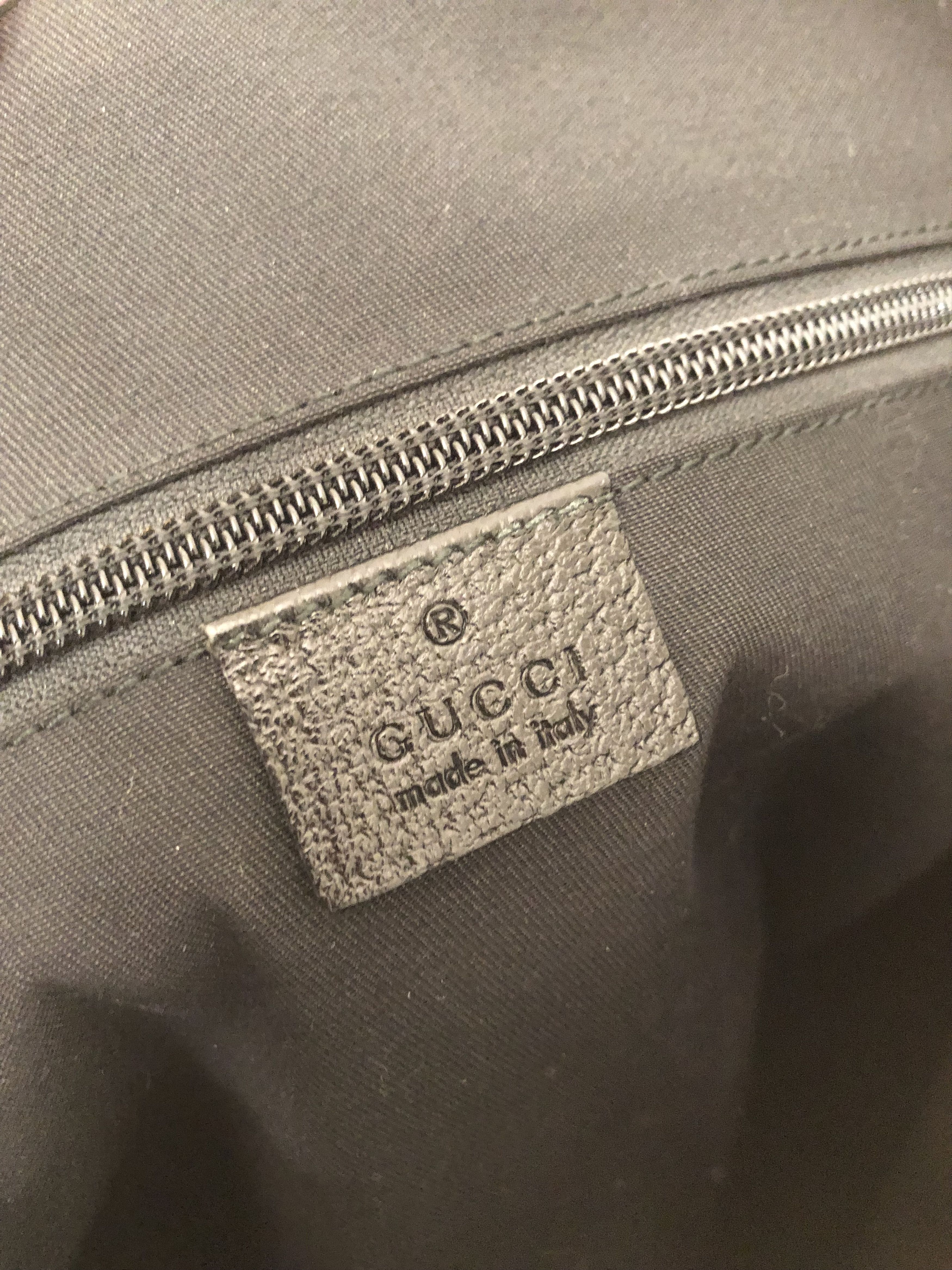 Gucci Gucci GG Monogram Web Canvas Messenger Bag Black Size ONE SIZE - 16 Thumbnail