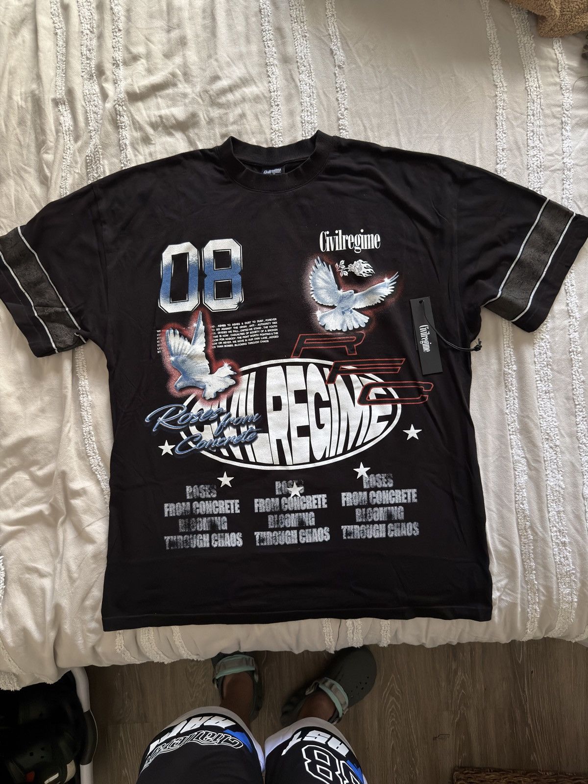 Civil Regime CIVIL REGIME BLOOM NOSTALGIA CLASSIC TEE Size US L / EU 52-54 / 3 - 1 Thumbnail