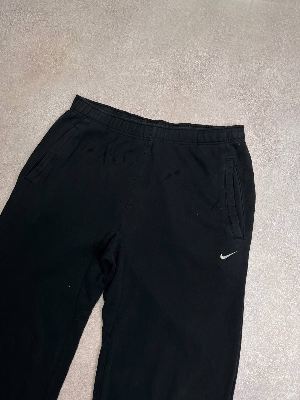 Nike × Vintage ⚡️QUICK SALE⚡️VINTAGE NIKE SWOOSH BAGGY COTTON SWEATPANTS Y2K Size US 34 / EU 50 - 2 Thumbnail