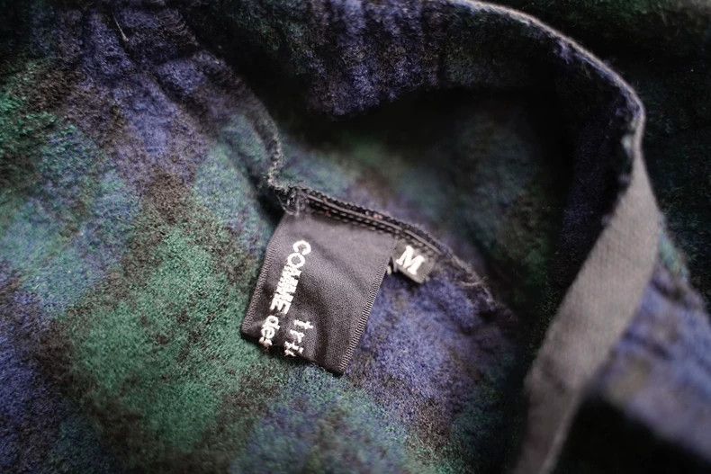 Comme des Garcons Comme Des Garcons Dark Green Strap Wool Dress Size M / US 6-8 / IT 42-44 - 7 Thumbnail