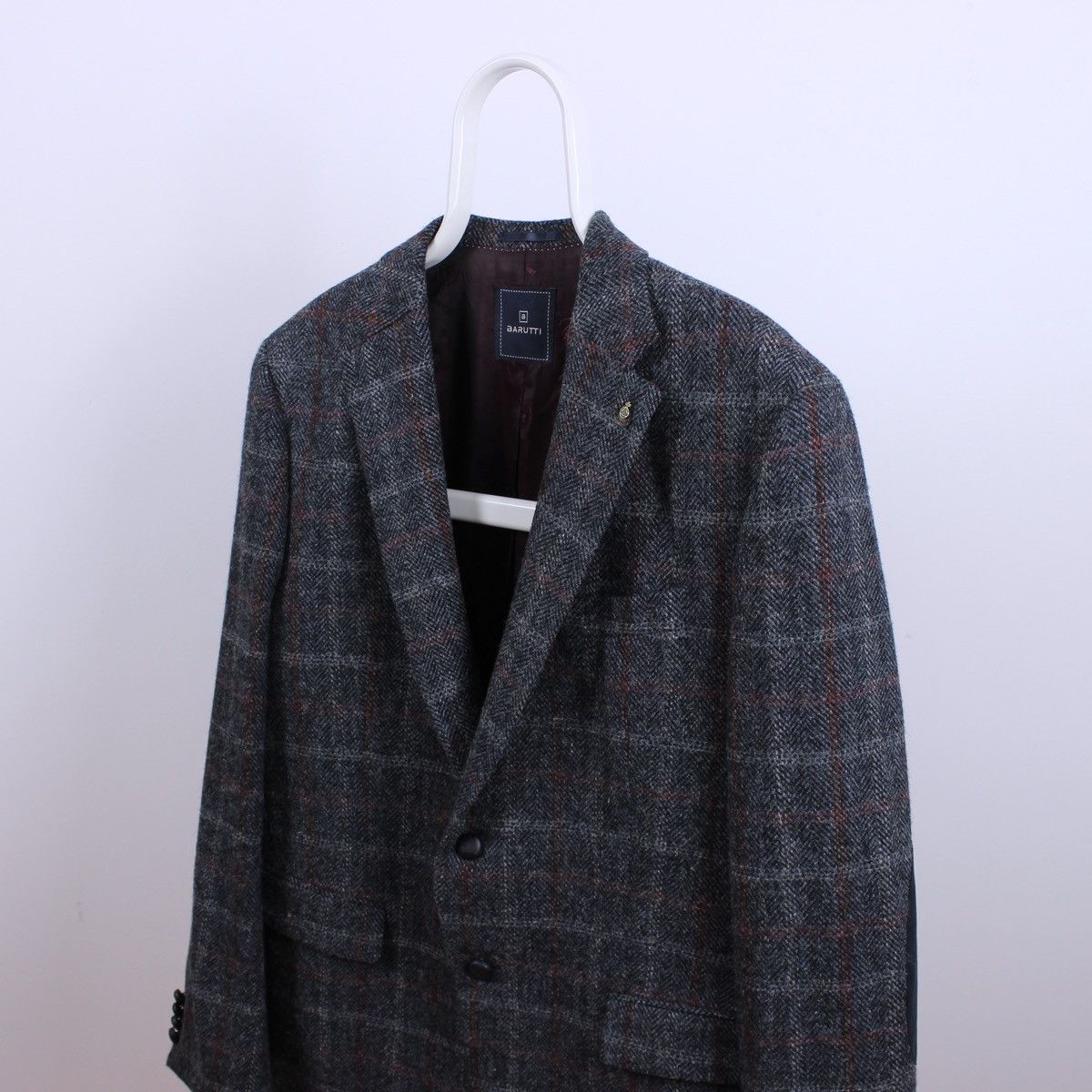 Harris Tweed Harris Tweed x Mario Barutti Wool Blazer Jacket Size 46S - 1 Thumbnail