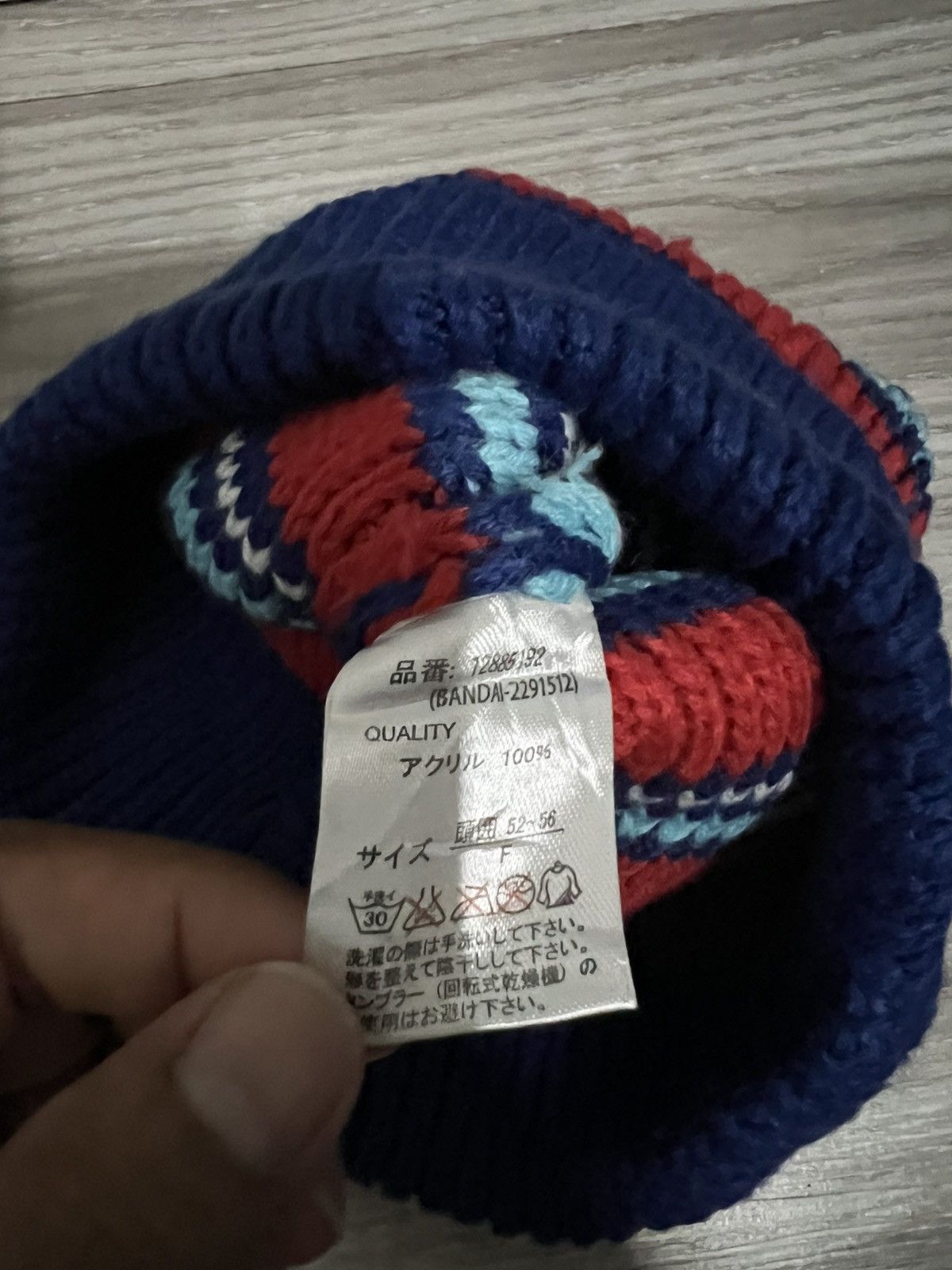 Vintage Vintage bandai Cartoon Beanie Hat Size ONE SIZE - 6 Thumbnail