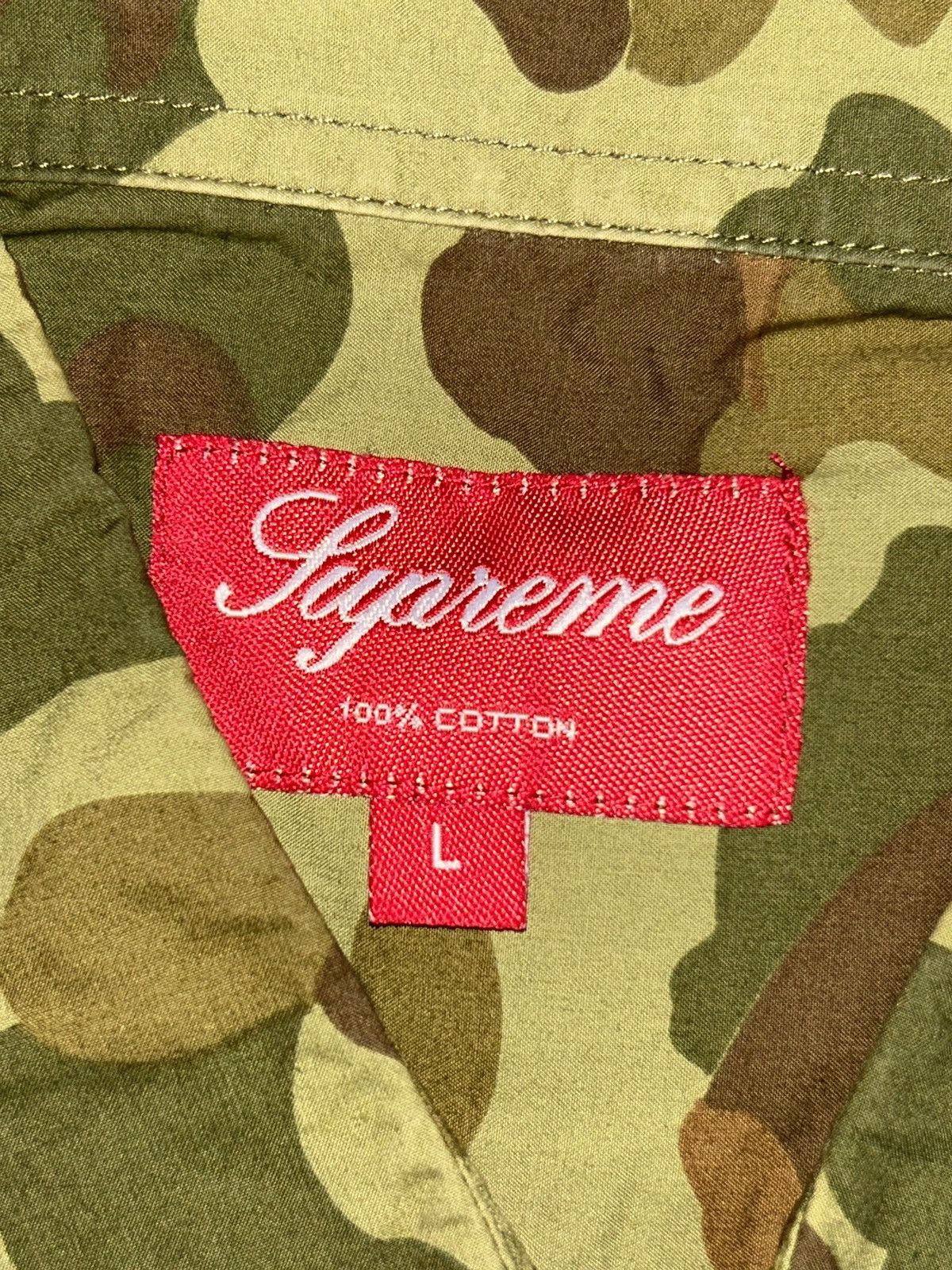 Supreme Supreme Safari Shirt size Large NEW 2012 release Size US L / EU 52-54 / 3 - 4 Thumbnail