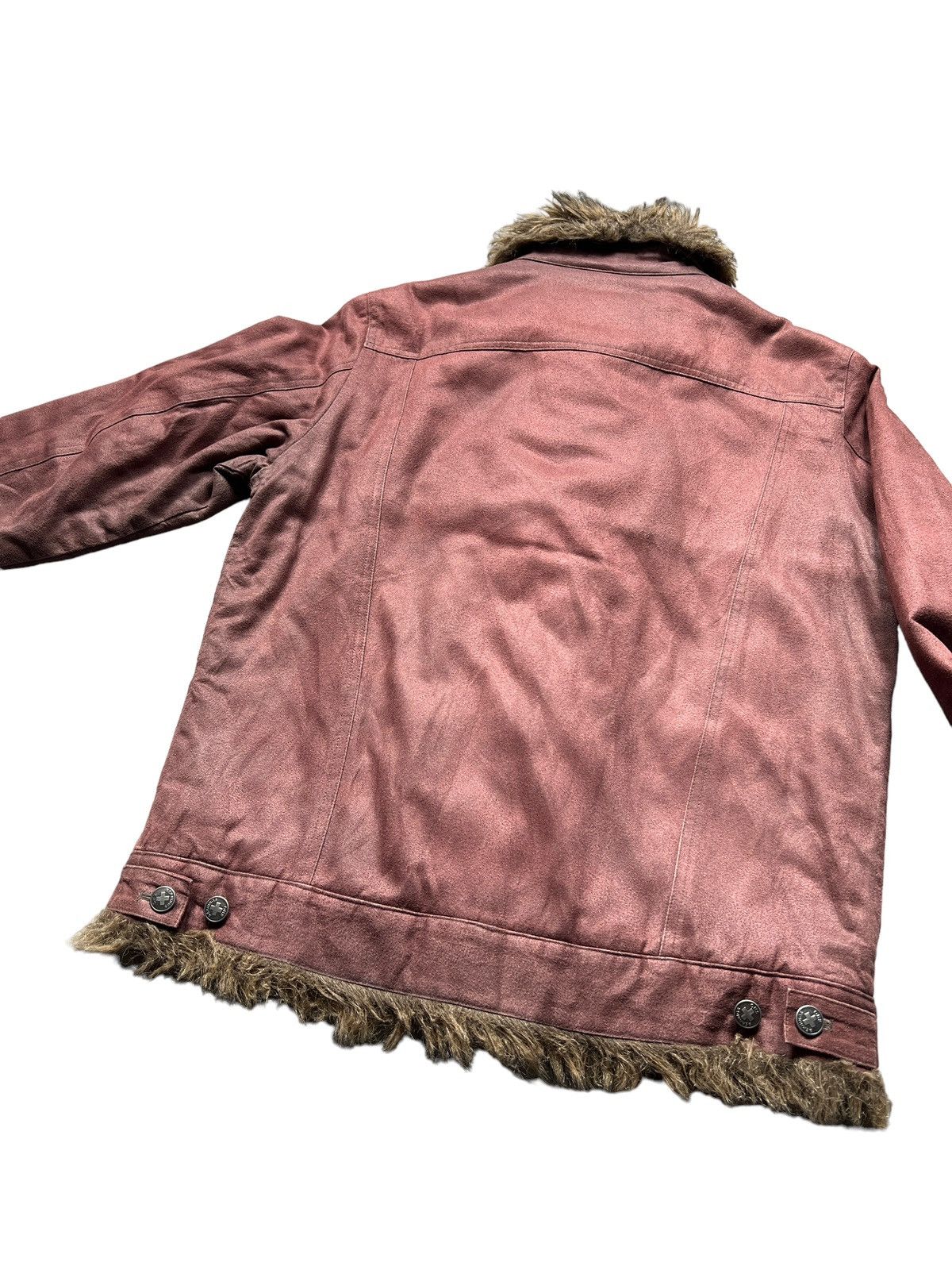 BERNINGS SHO Bernings Sho Faux Fur Mole Skin Trucker Jacket Size US L / EU 52-54 / 3 - 8 Thumbnail