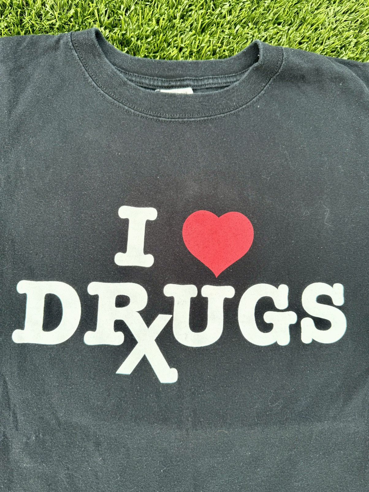 Vintage I Love Drugs 90’s Vintage Humor T-Shirt Size US M / EU 48-50 / 2 - 5 Thumbnail