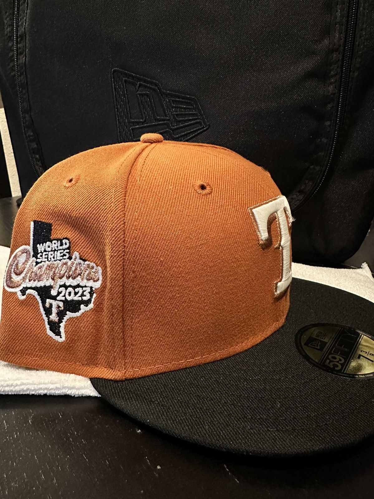 New Era 7 3/8 New Era Texas Rangers Fitted GLOW Size ONE SIZE - 3 Thumbnail