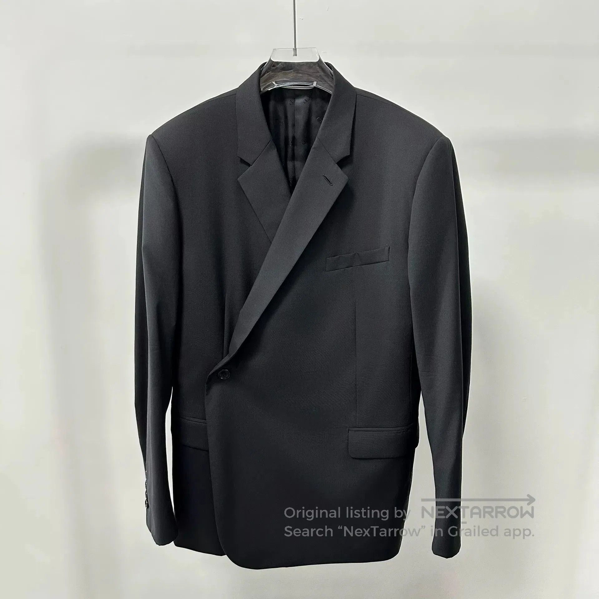 Dior Dior Man 19SS Runway Asymmetric Button Suit. Size US M / EU 48-50 / 2 - 1 Thumbnail