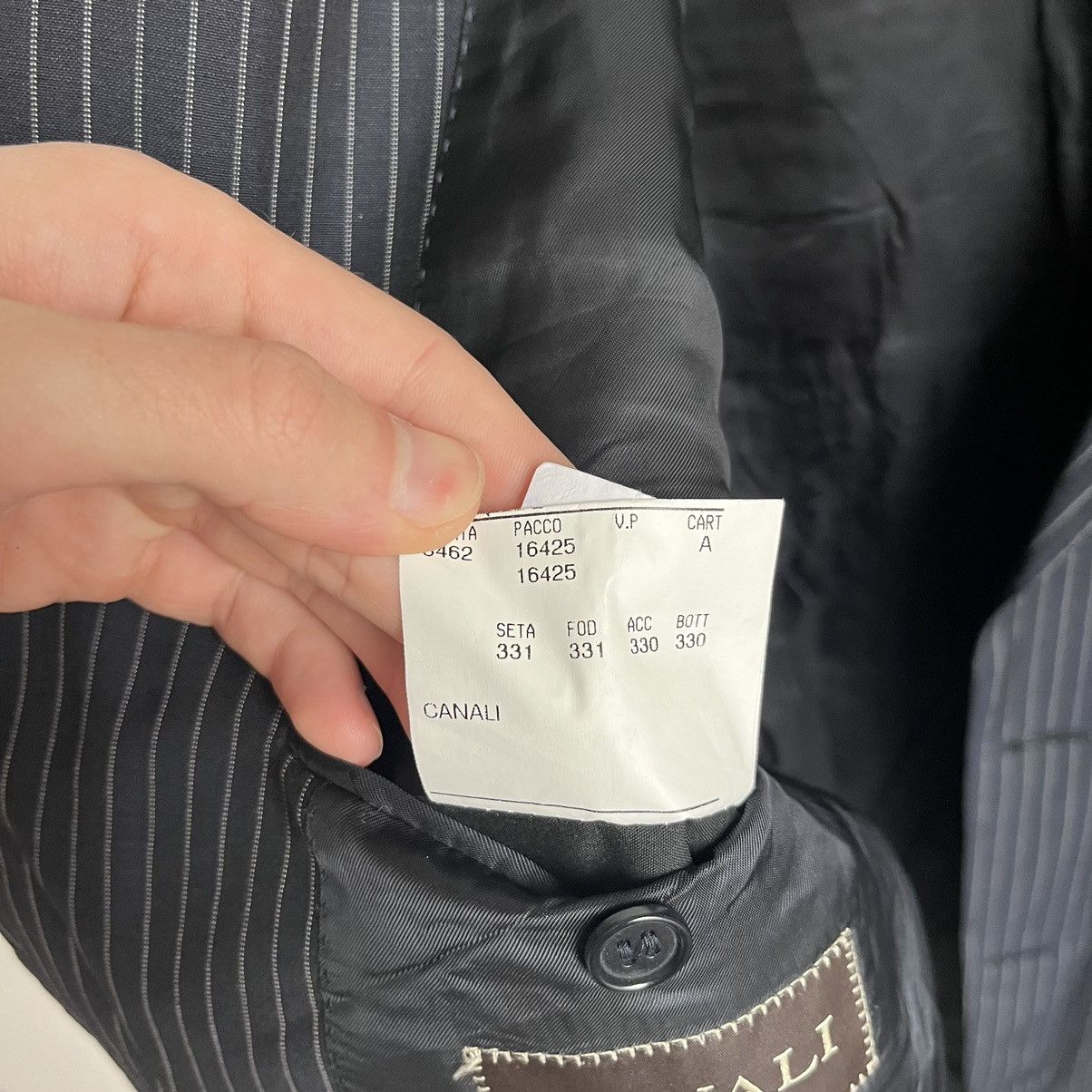 Canali Rare Canali Men’s Blazer 56R Size 54R - 7 Thumbnail