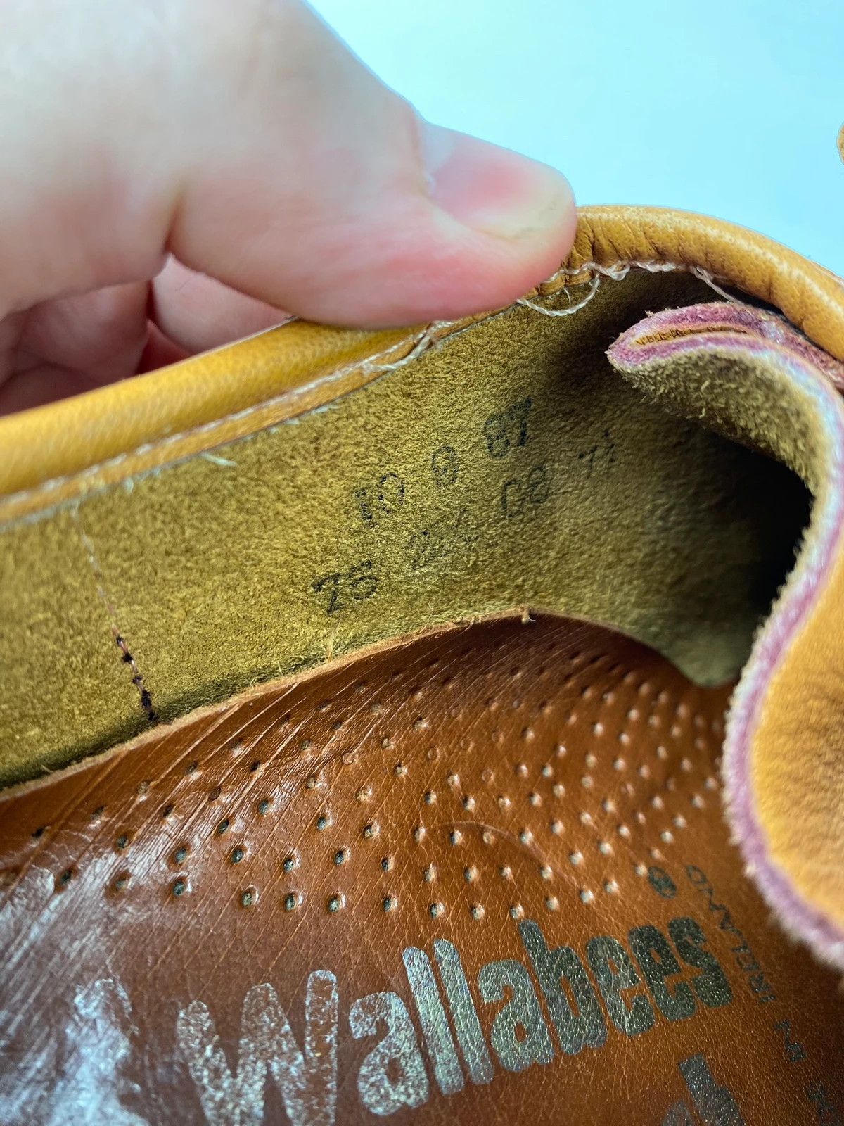 Clarks × Genuine Leather clarks wallabees sport vintage archive moc toe Size US 7.5 / EU 40-41 - 10 Thumbnail
