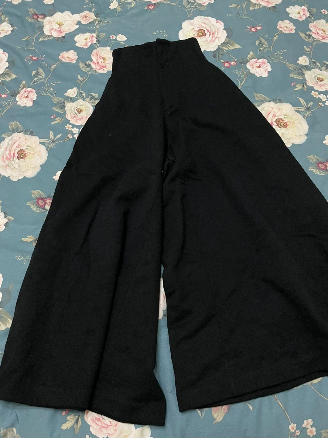 Maison MIHARA YASUHIRO MMY high-waist wide-leg thick stretchy 95 new pants Size 26" / US 2 / IT 38 - 1 Thumbnail