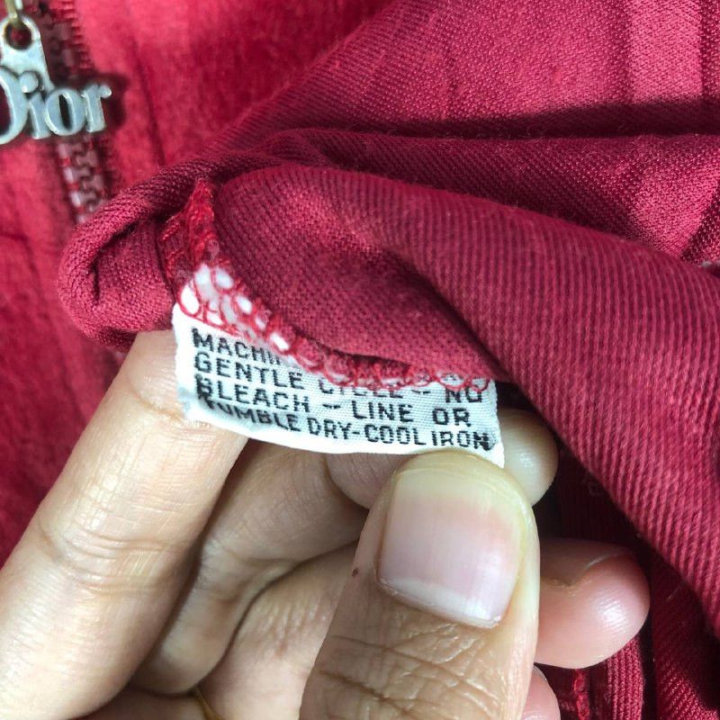 Christian Dior Monsieur × Dior × Vintage Vintage Christian Dior Monsieur Zipper Jacket Size US S / EU 44-46 / 1 - 10 Thumbnail