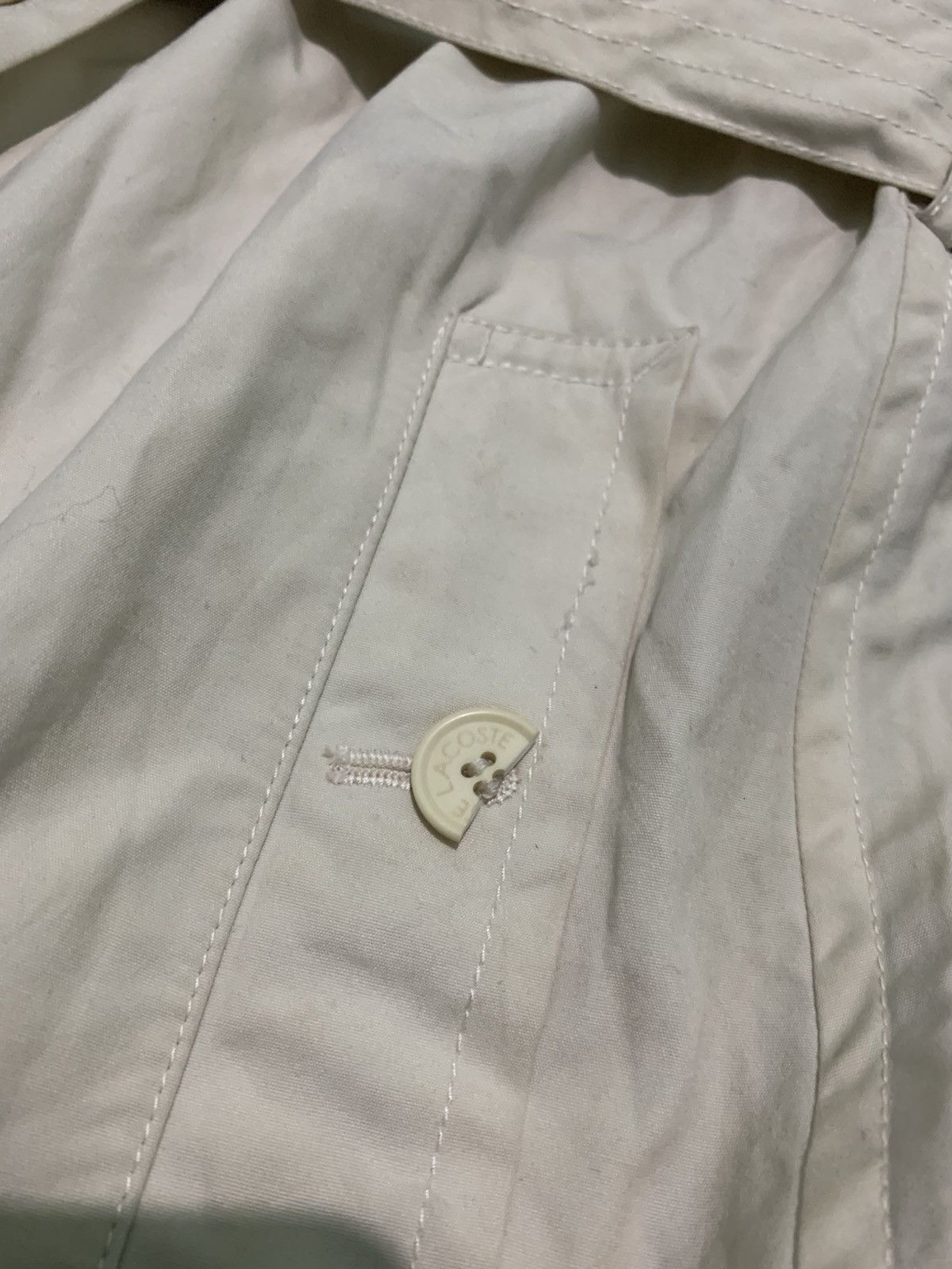 Lacoste Vintage Trench Coat Lacoste Size M / US 6-8 / IT 42-44 - 5 Thumbnail