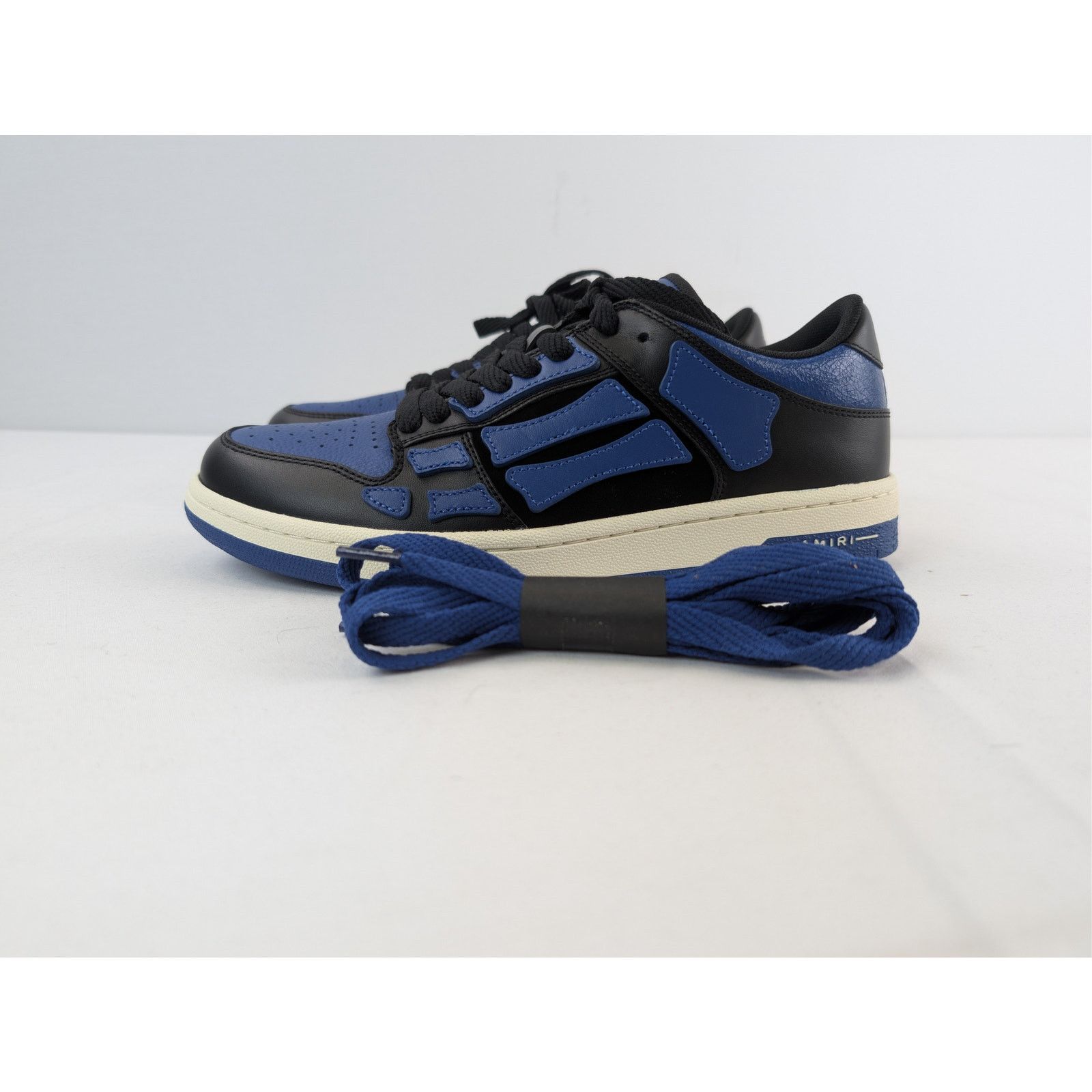 Amiri o1rshd1 Q:2 / Skeleton Top Low Sneakers in True Blue Size US 10 / EU 43 - 10 Thumbnail