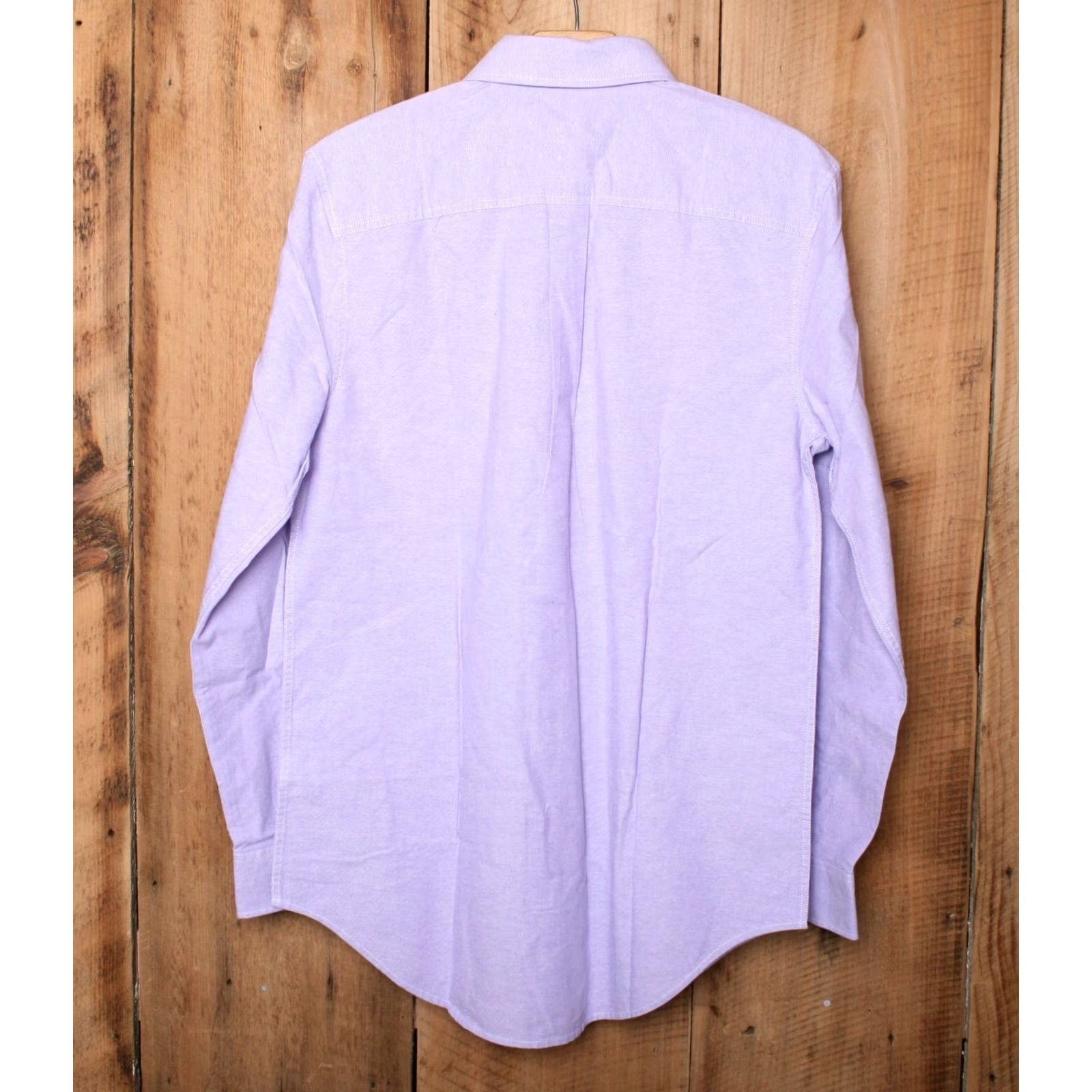 Vintage FIVE FOUR Josh Purple Chambray Slim Fit Button Front Shirt Sz M Mens Long Sleeve Button-Up 100% Cotton Development Shirt Size US M / EU 48-50 / 2 - 2 Thumbnail