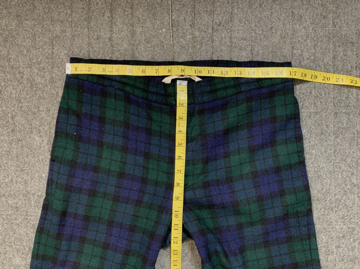 Canada Goose 90s Golden Goose Deluxe Venezia Italia Plaid Checked Pant Size US 34 / EU 50 - 11 Thumbnail