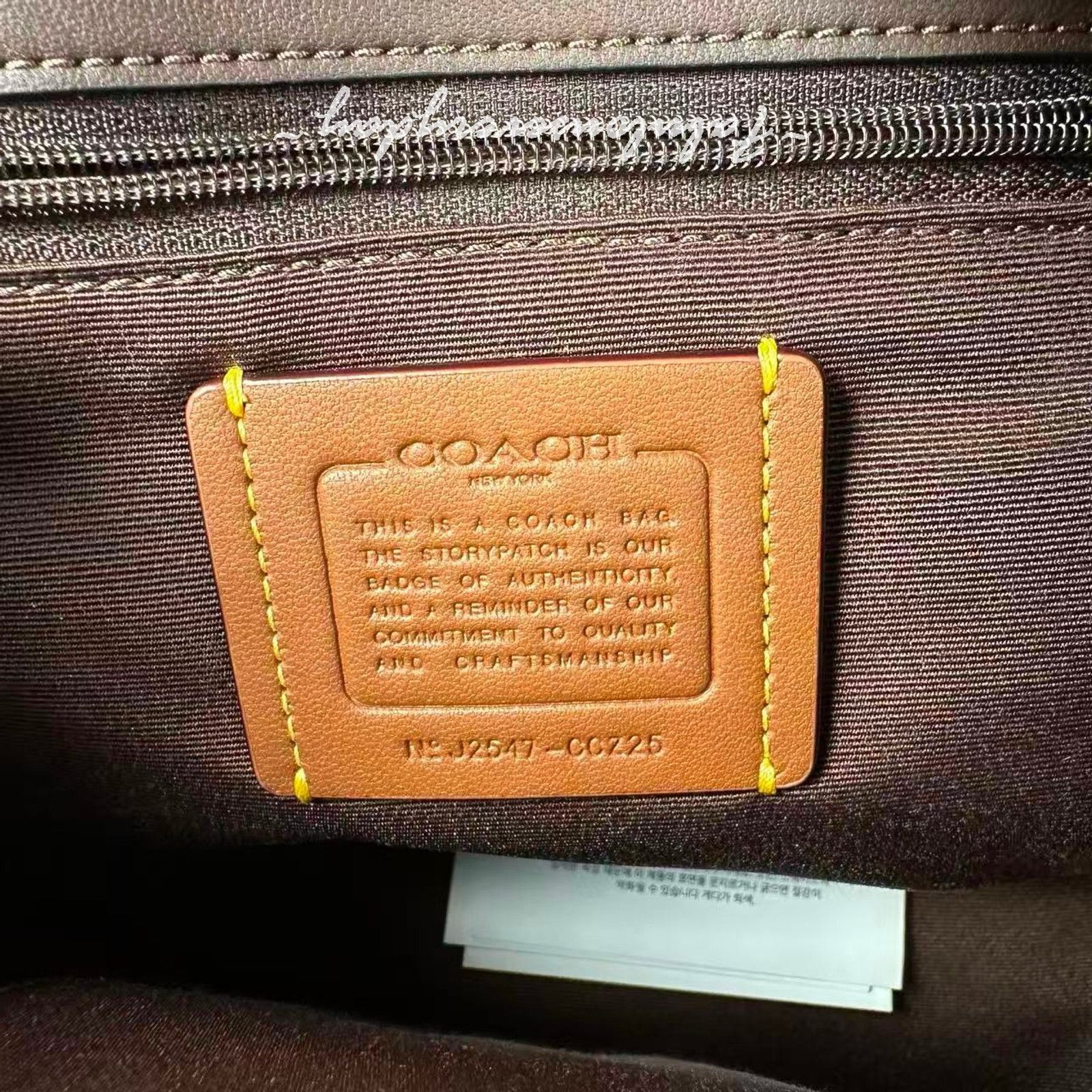 Coach Coach Hadley Backpack In Suede Shearling/Gold/Vintage Brown Size ONE SIZE - 7 Thumbnail