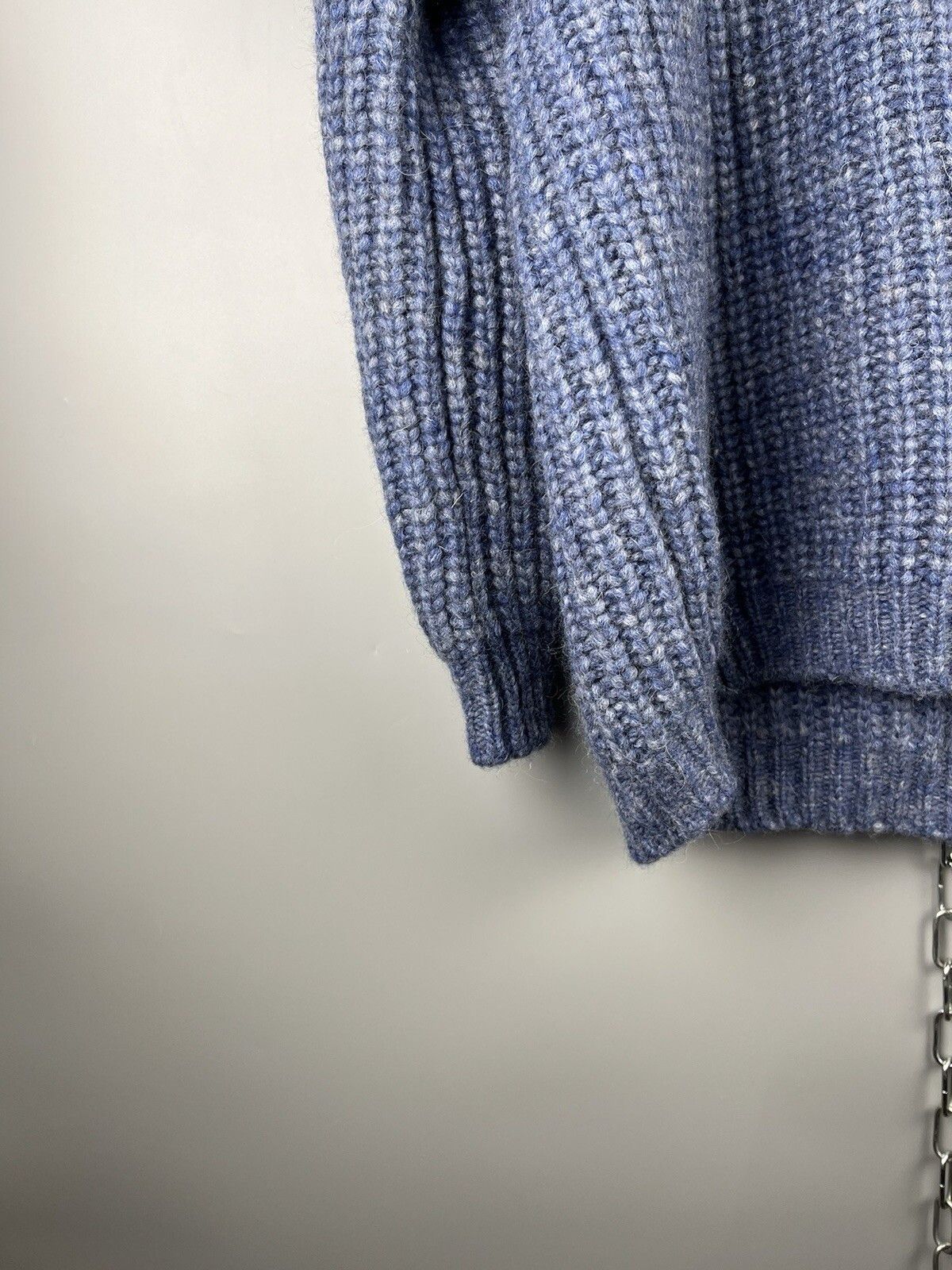 Sezane Sezane Baby Alpaca Cable Knit Oversize Sweater Pullover Size M / US 6-8 / IT 42-44 - 6 Thumbnail