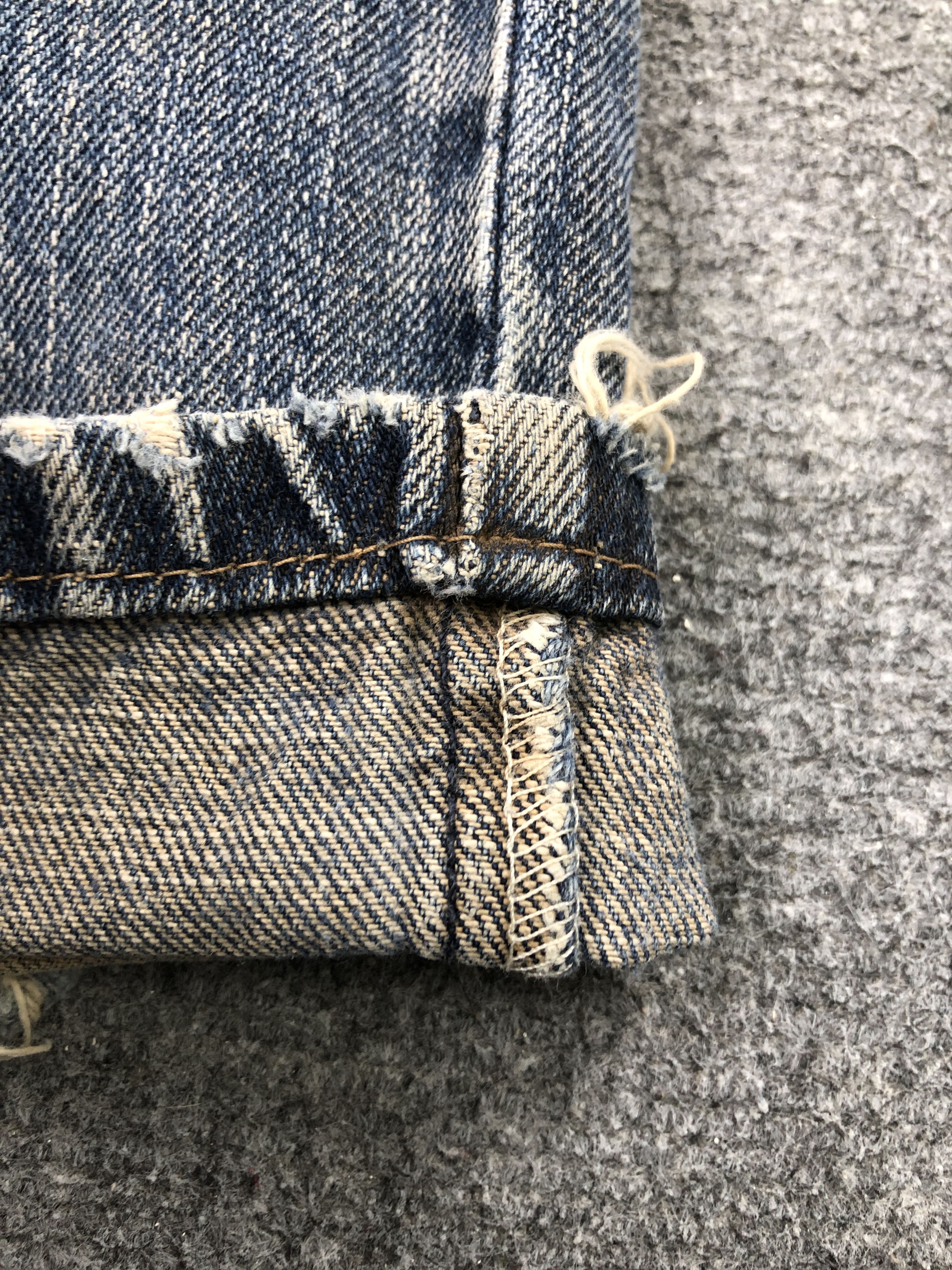 Levi's Vintage Distressed Levis 559 Relaxed Straight Jeans DP2449 Size US 32 / EU 48 - 8 Thumbnail