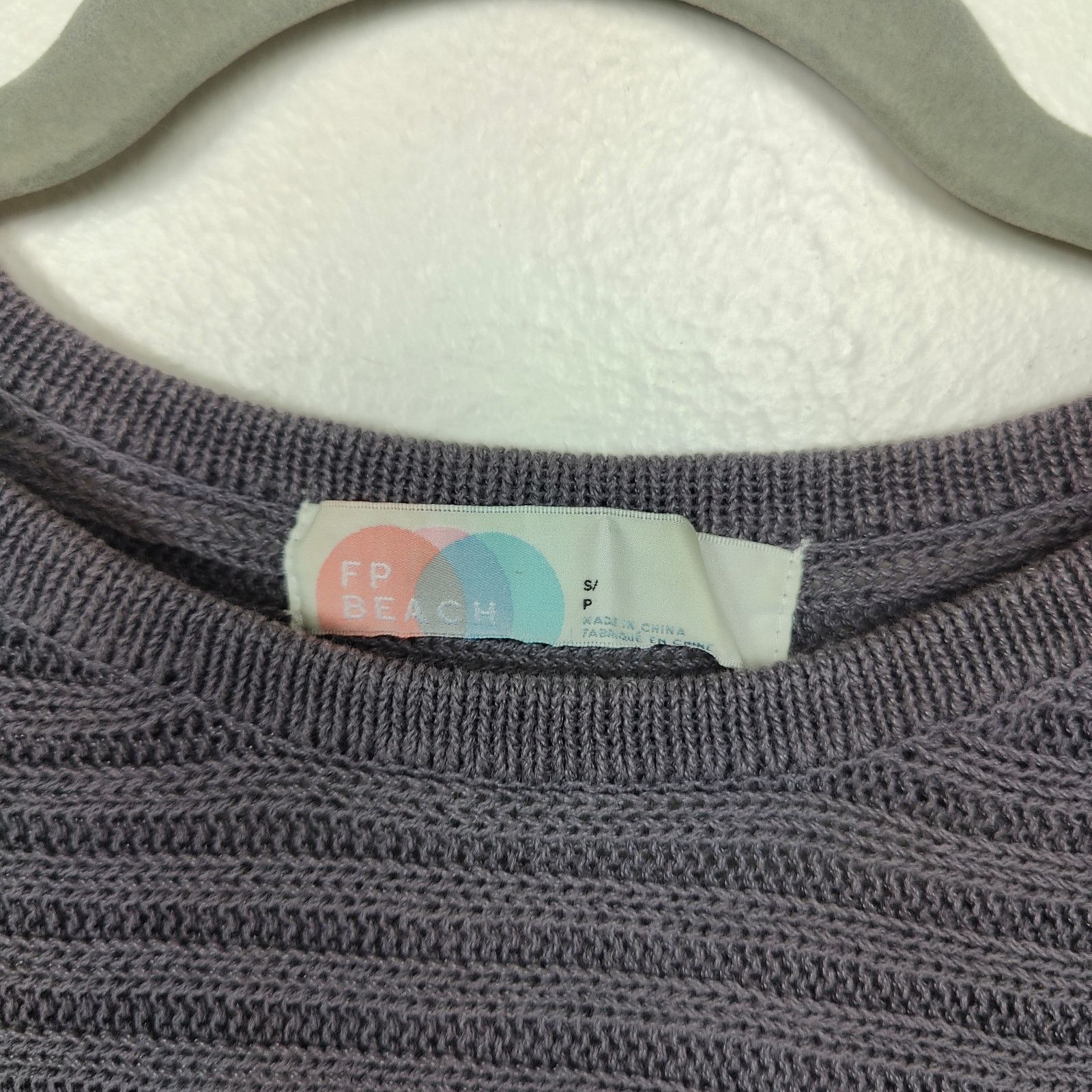 Free People Free People Beach Imogene Sweater Womens Small Purple Size S / US 4 / IT 40 - 5 Thumbnail