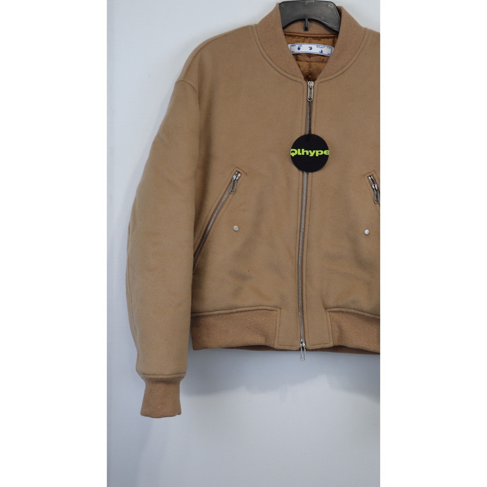 Off-White o1rshd1 " Touch Carefully " Jacket in Brown Size US M / EU 48-50 / 2 - 12 Thumbnail
