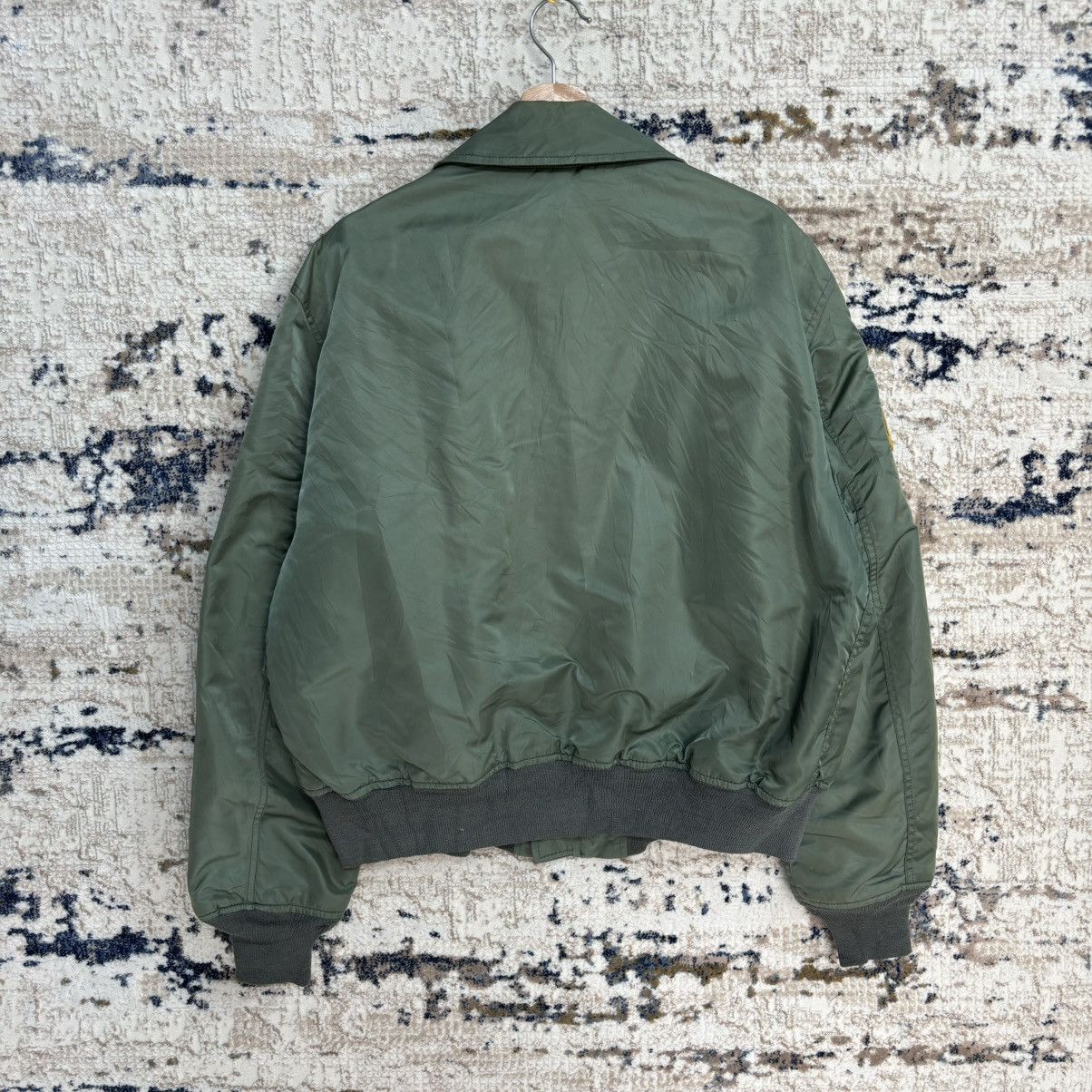Alpha Industries × Vintage VINTAGE ALPHA INDUSTRIES BOMBER JACKET MADE IN USA Size US L / EU 52-54 / 3 - 20 Thumbnail