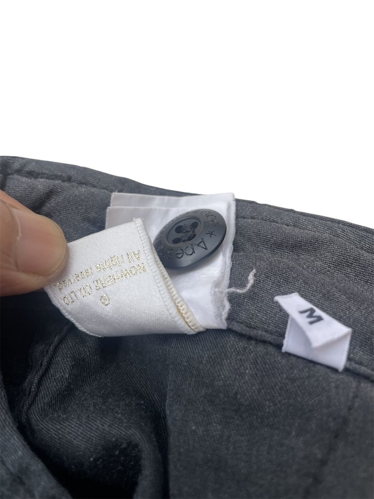 Bape A Bathing Ape Cargo Short Military Size US 31 - 9 Thumbnail