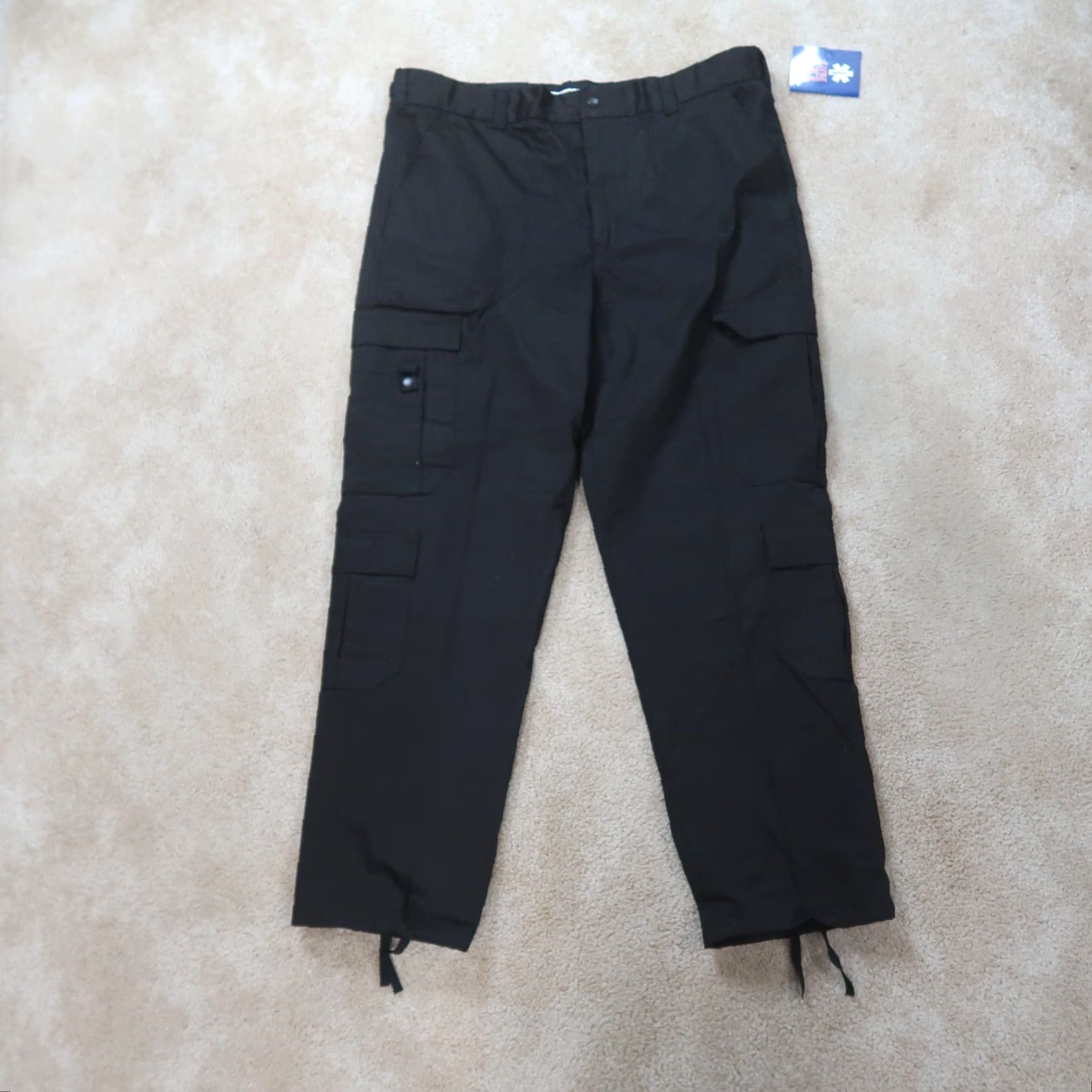 Rothco Rothco EMT Pants Mens XL Black Polyester Blend NWT Style 7823 Size US 36 / EU 52 - 2 Thumbnail