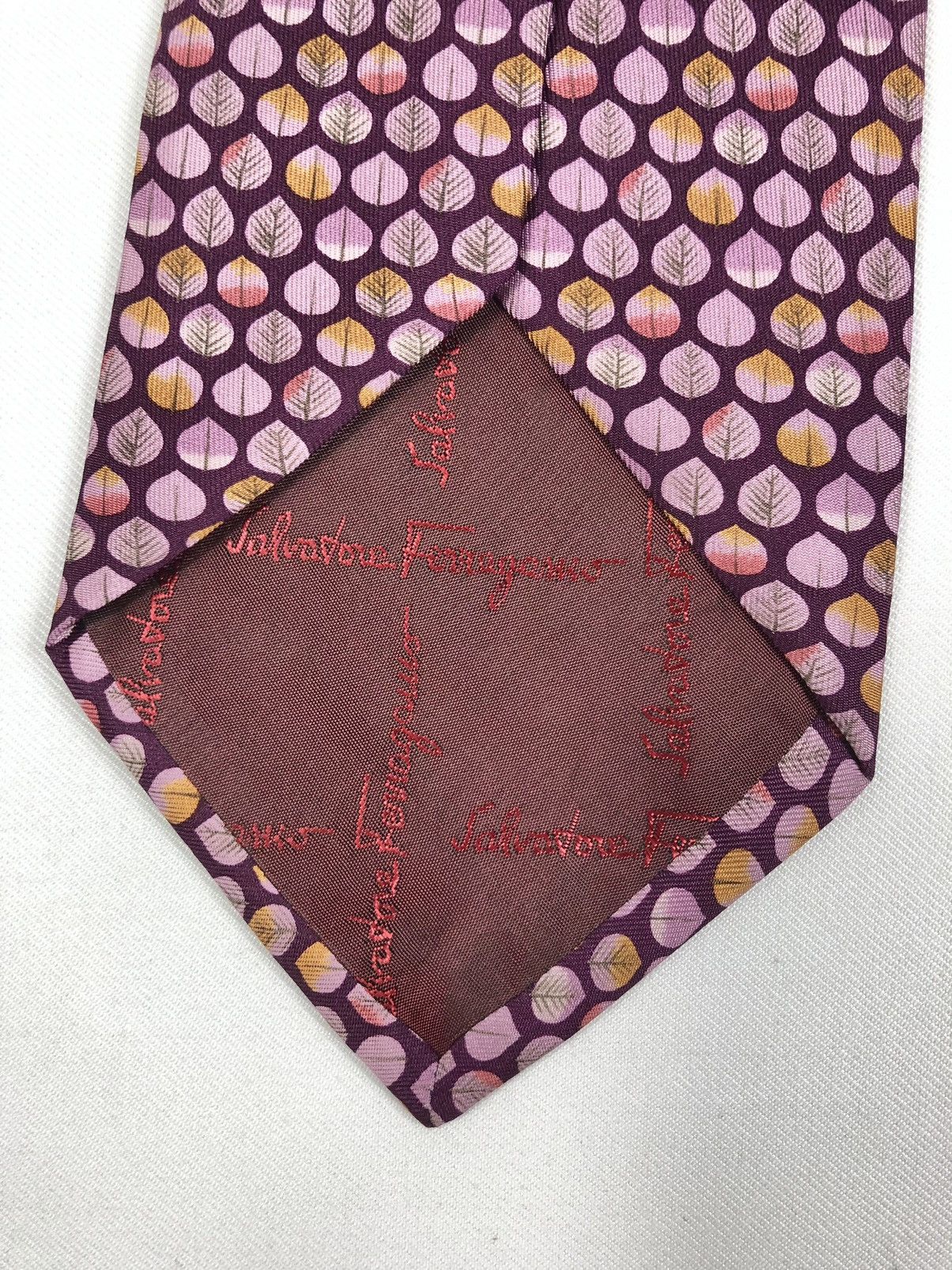 Salvatore Ferragamo Rare Salvatore Ferragamo Silk Tie Made in Italy Size ONE SIZE - 7 Thumbnail