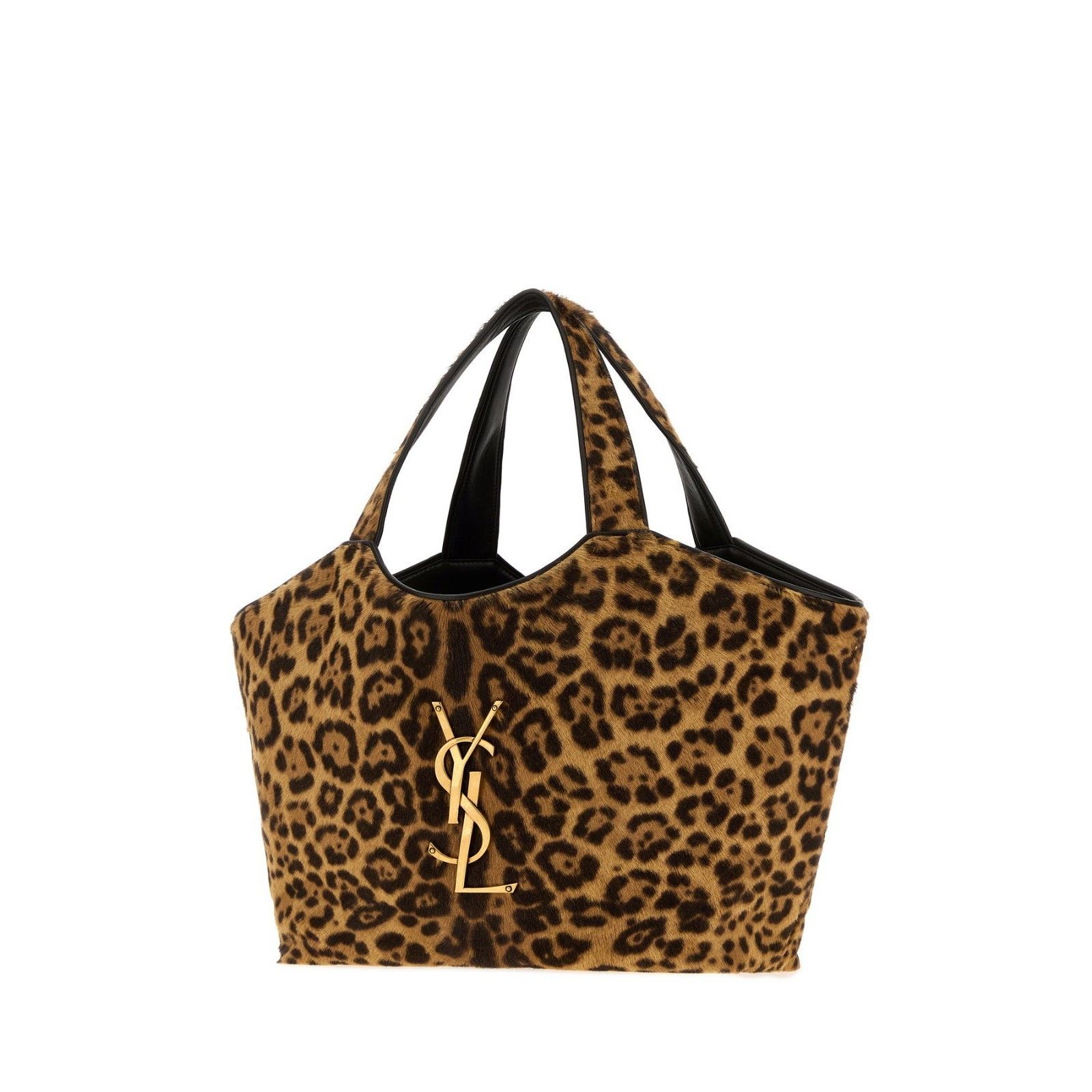 Saint Laurent Paris SAINT LAURENT $5500 Icare Medium Brown And Black Top Handle Size ONE SIZE - 2 Thumbnail
