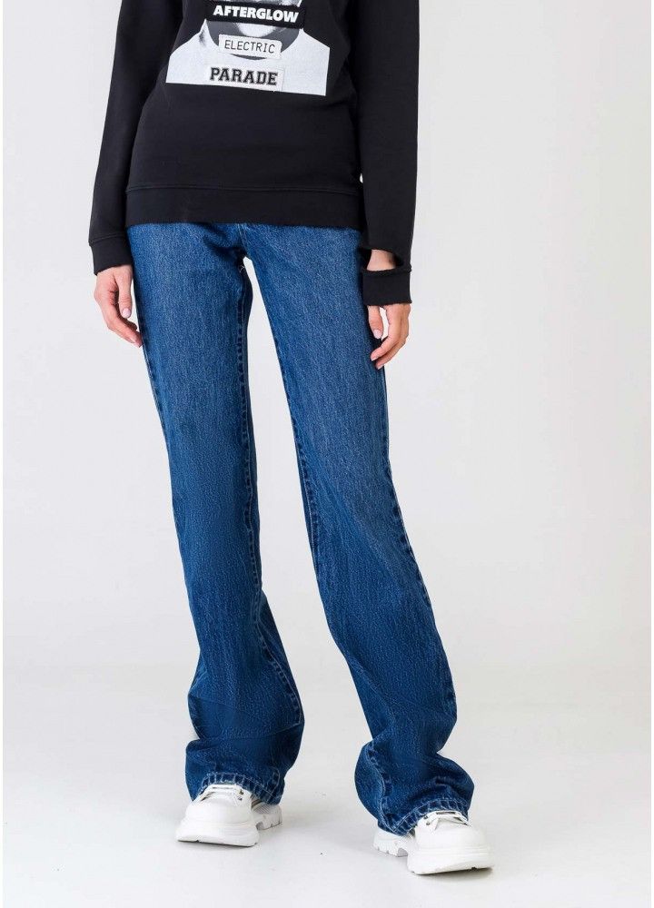 Raf Simons Raf Simons Flared Denim Pants Size 26" / US 2 / IT 38 - 2 Thumbnail