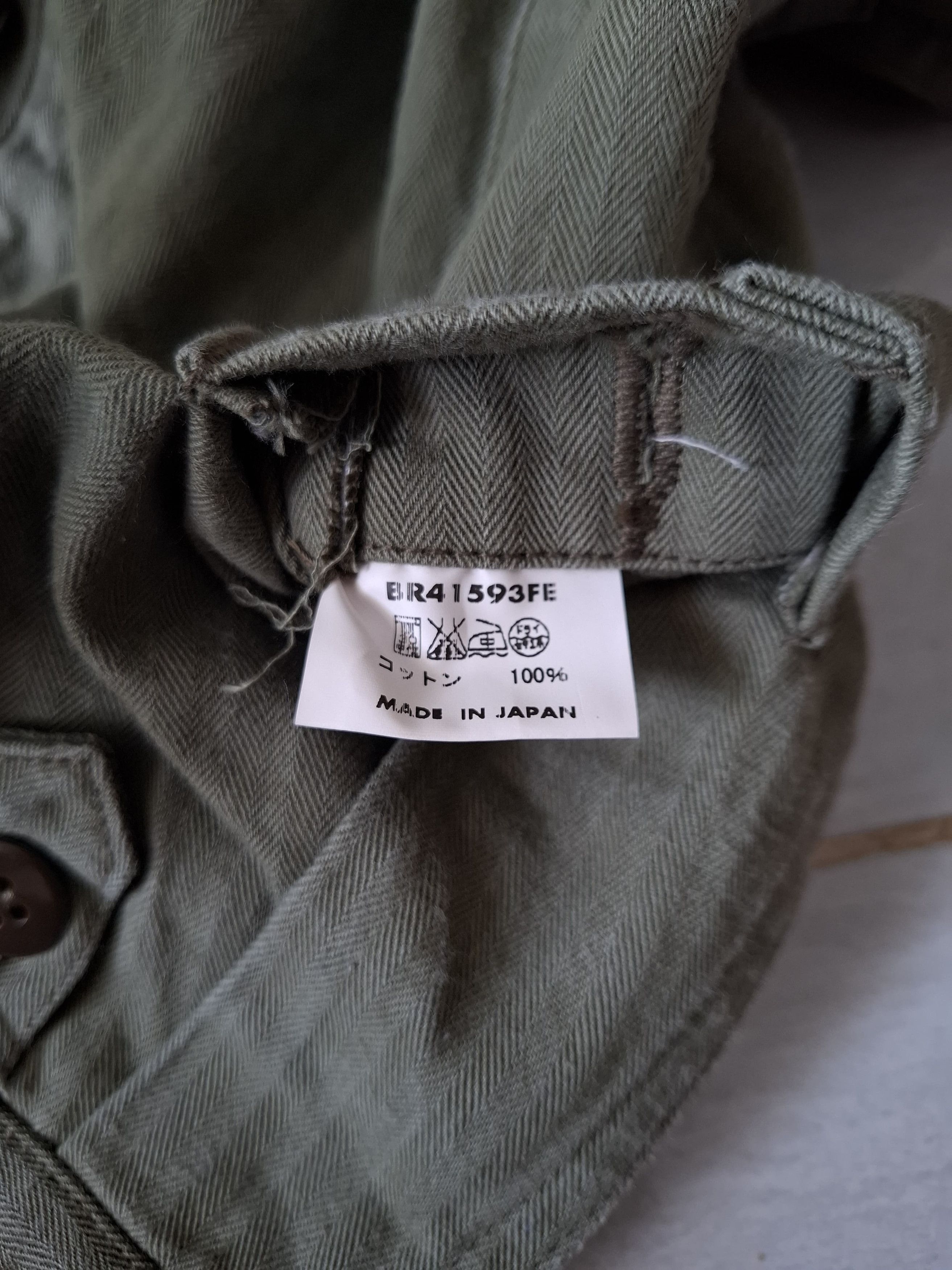 Buzz Rickson's × Vintage Buzz Rickson's mfg.co U.S.marine corps herringbone pants Size US 30 / EU 46 - 7 Thumbnail