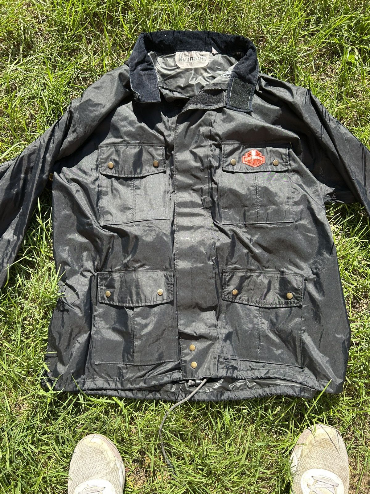 Vintage Harley Davidson Insulated Jacket Size US L / EU 52-54 / 3 - 3 Thumbnail