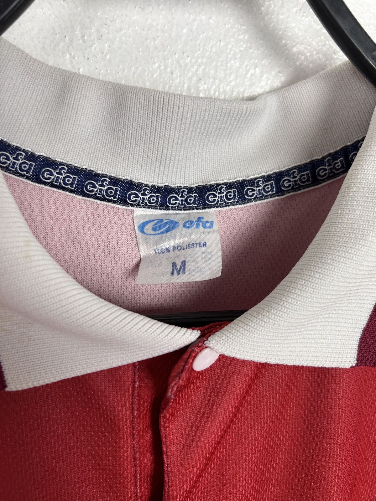 Vintage Vintage Efa Castilla La Mancha #6 Match Worn Soccer Jersey Size US M / EU 48-50 / 2 - 7 Thumbnail