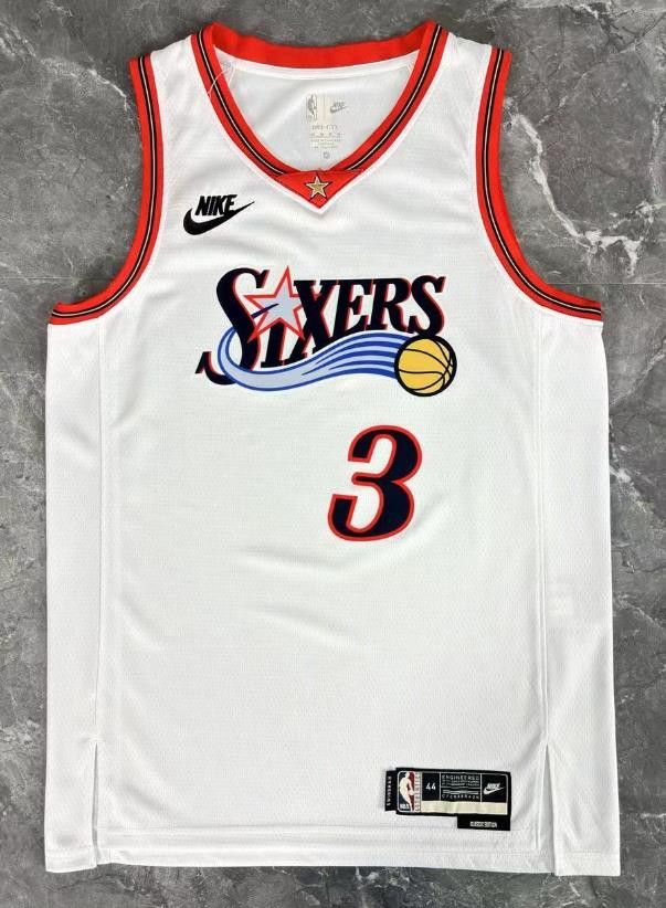 NBA 76ers 3 Allen Iverson Jersey 2026 Vintage Size US M / EU 48-50 / 2 - 1 Thumbnail