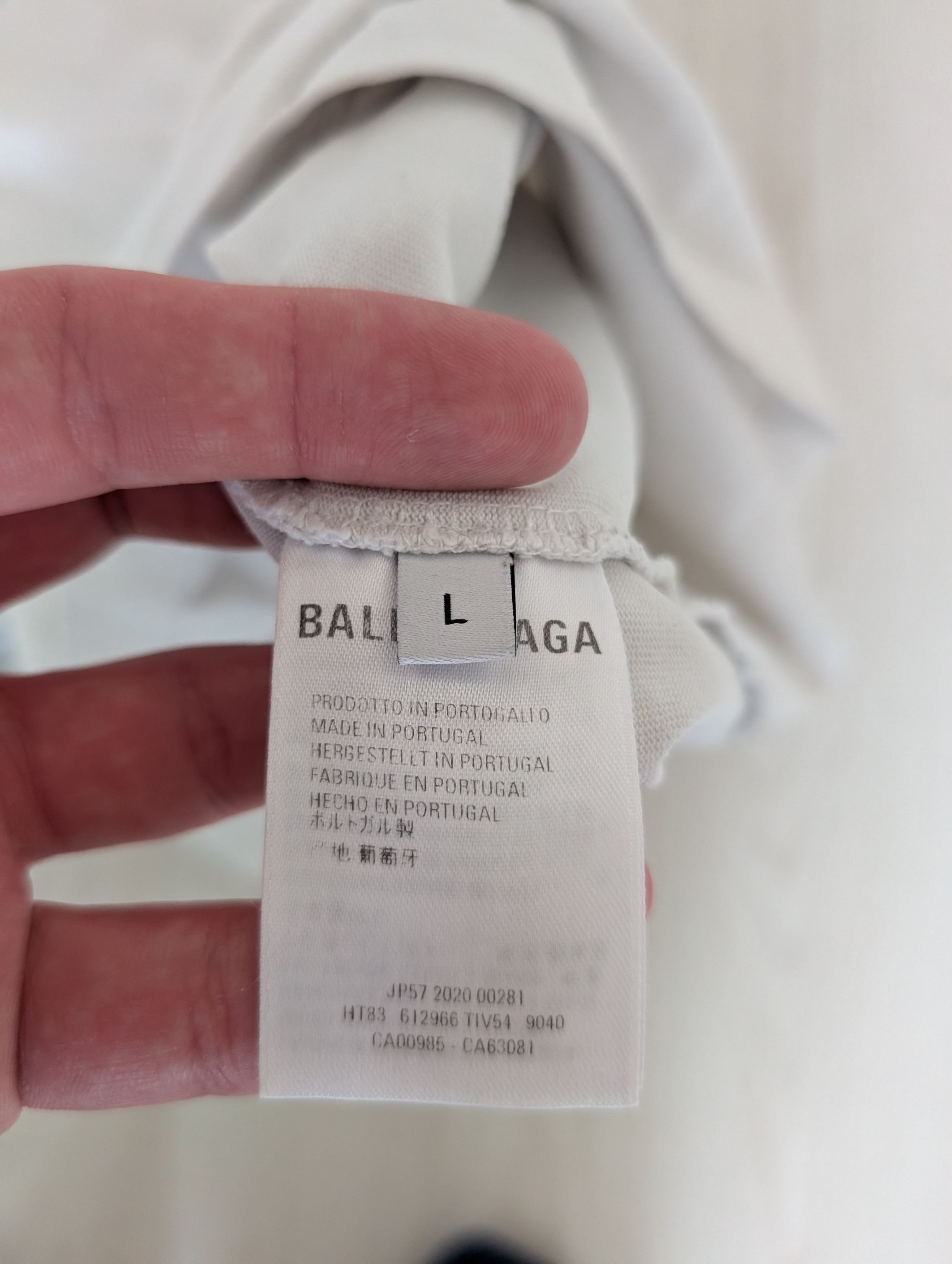 Balenciaga balenciaga t-shirt Size US L / EU 52-54 / 3 - 3 Thumbnail