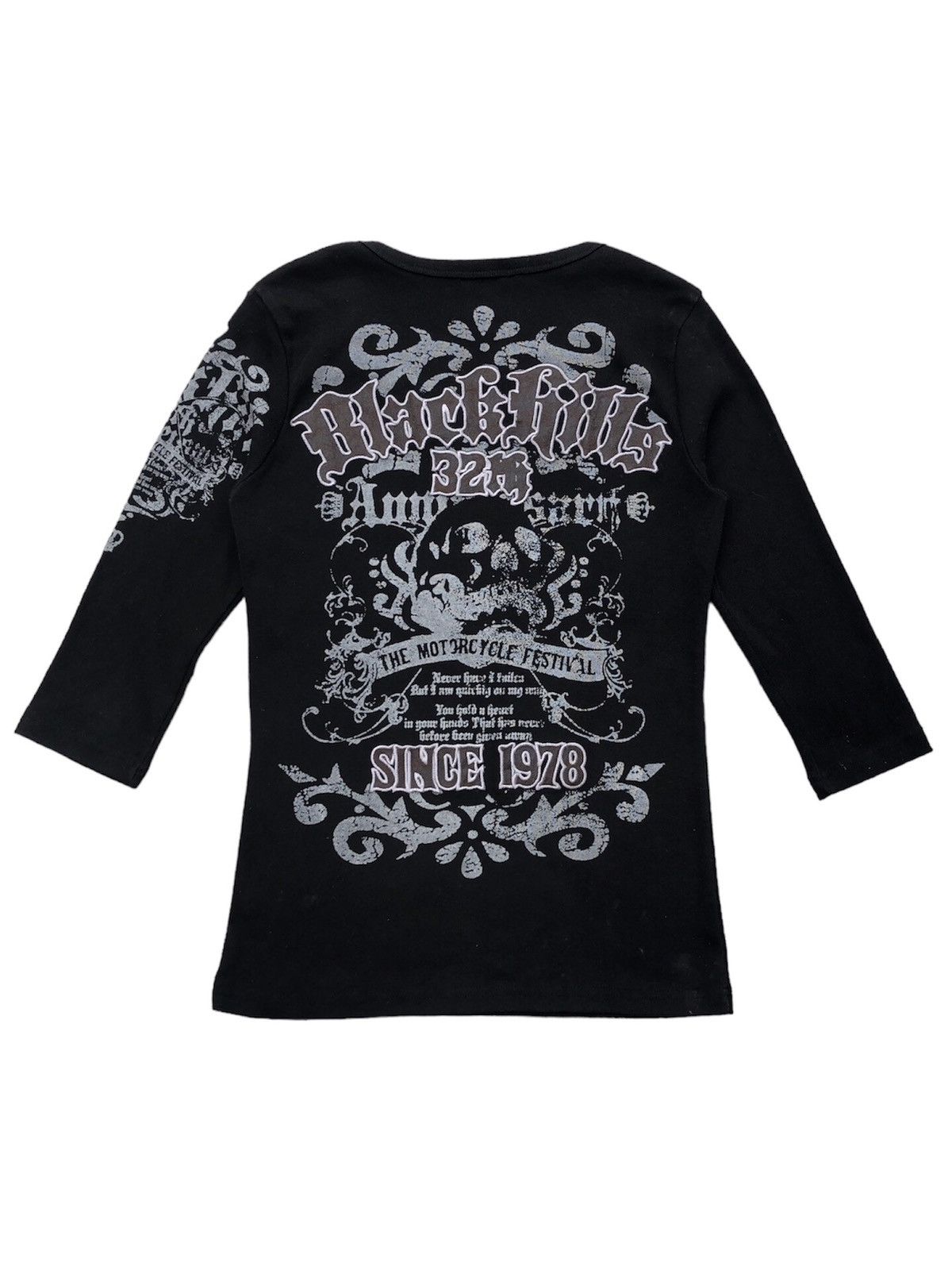 Tornado Mart Blackhills-Japanese Poem Purple Long Sleeve Size US S / EU 44-46 / 1 - 3 Thumbnail